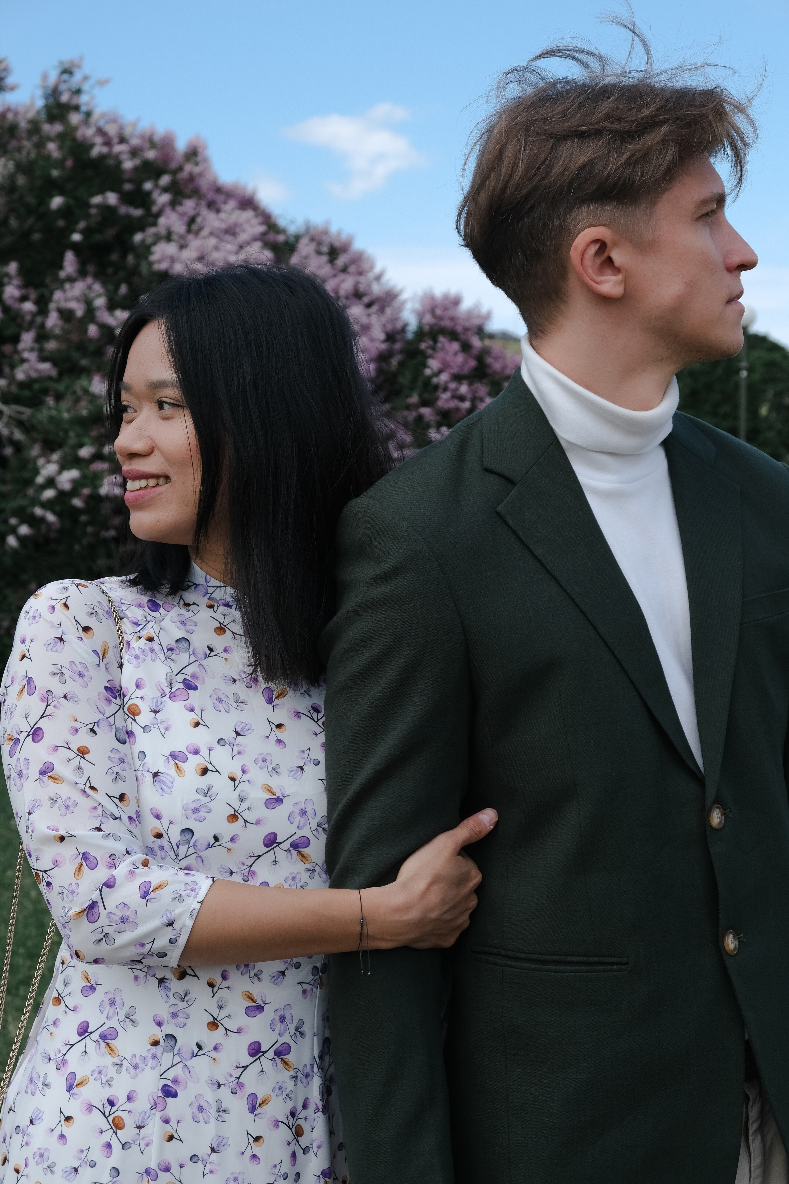 В саду. Питерский фотограф