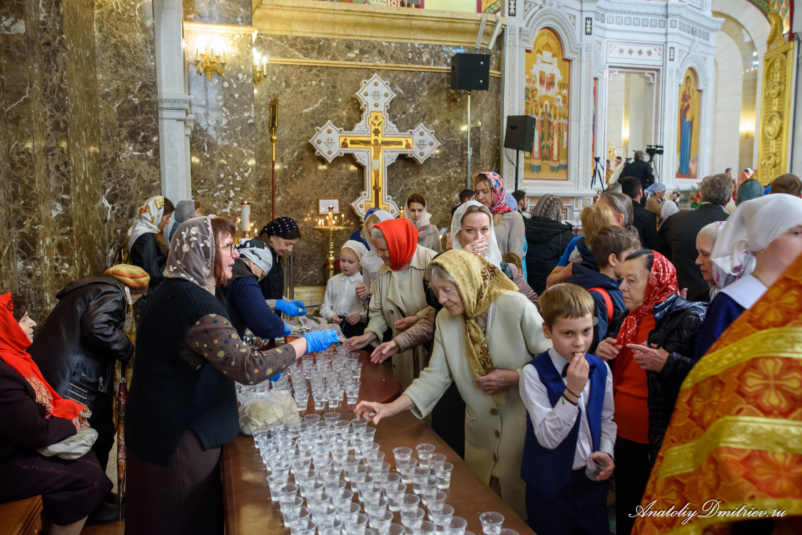 Служба на 40-летие Калининградской епархии. Фотограф  Крещения и Венчания Калининград