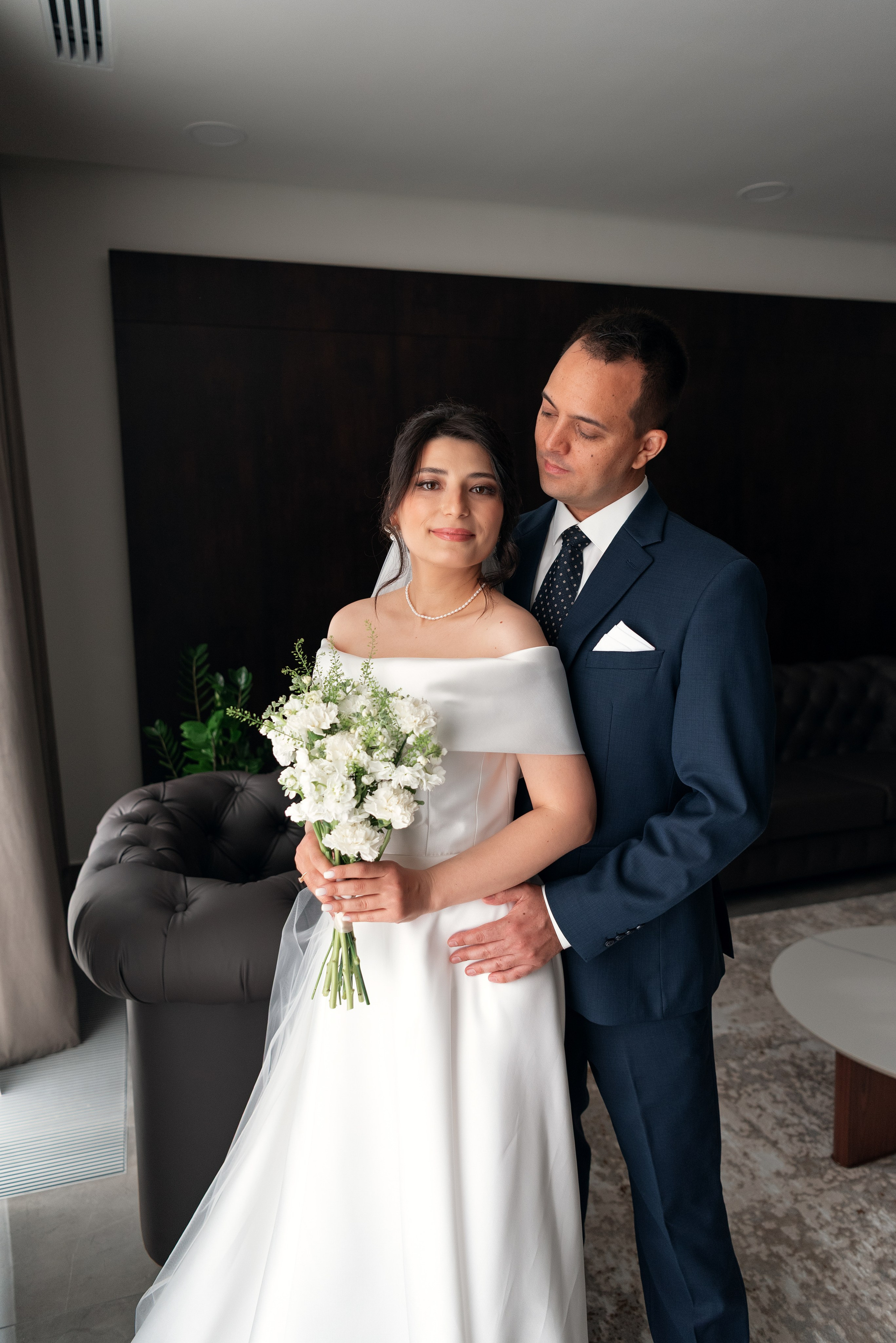 Митинский Дворец Бракосочетания. Нафиса и Фредерик. Ульяна Сёмина, фотограф, Москва