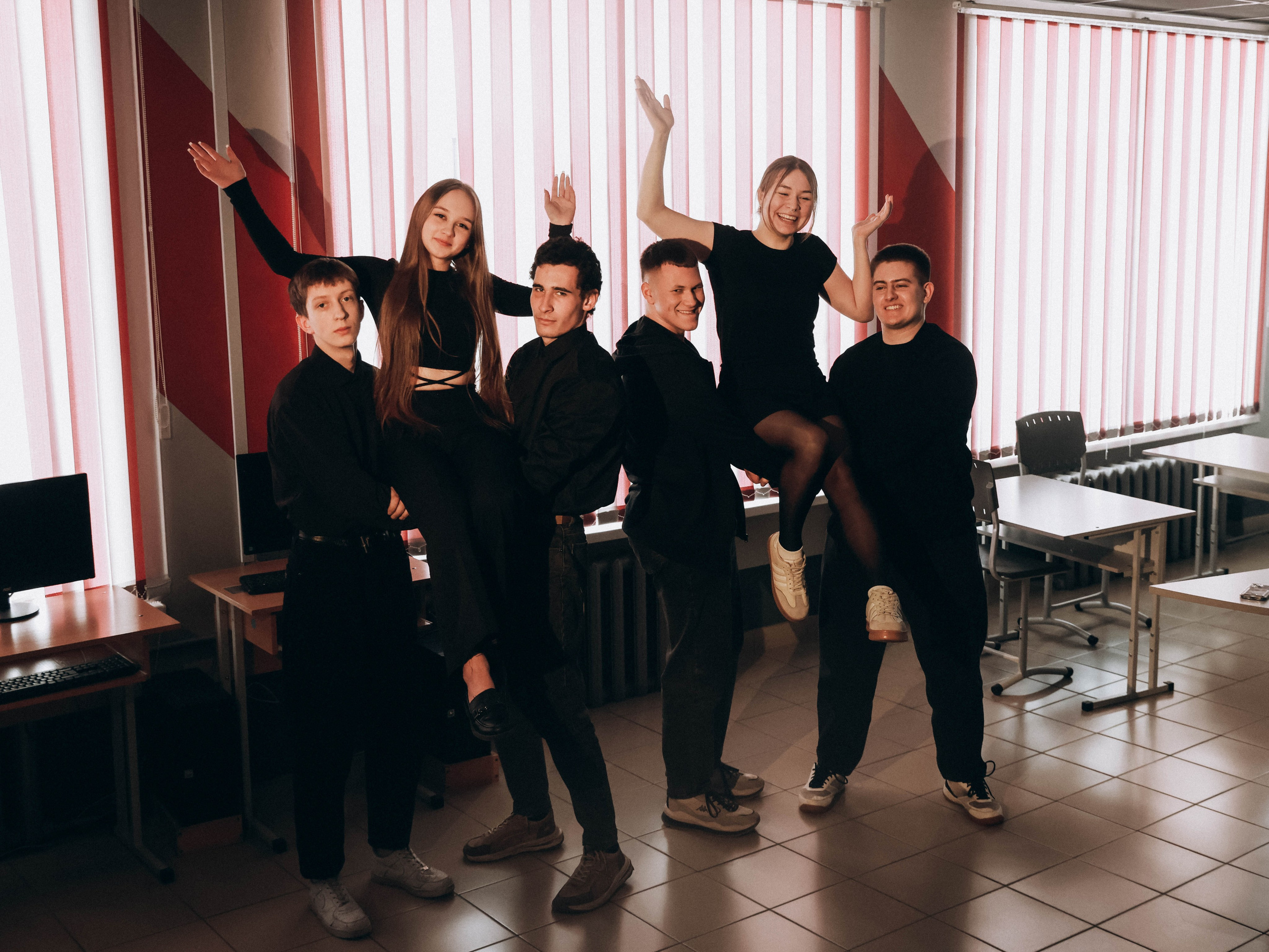 Школьники. Мультифотограф Динара Ахмедзянова