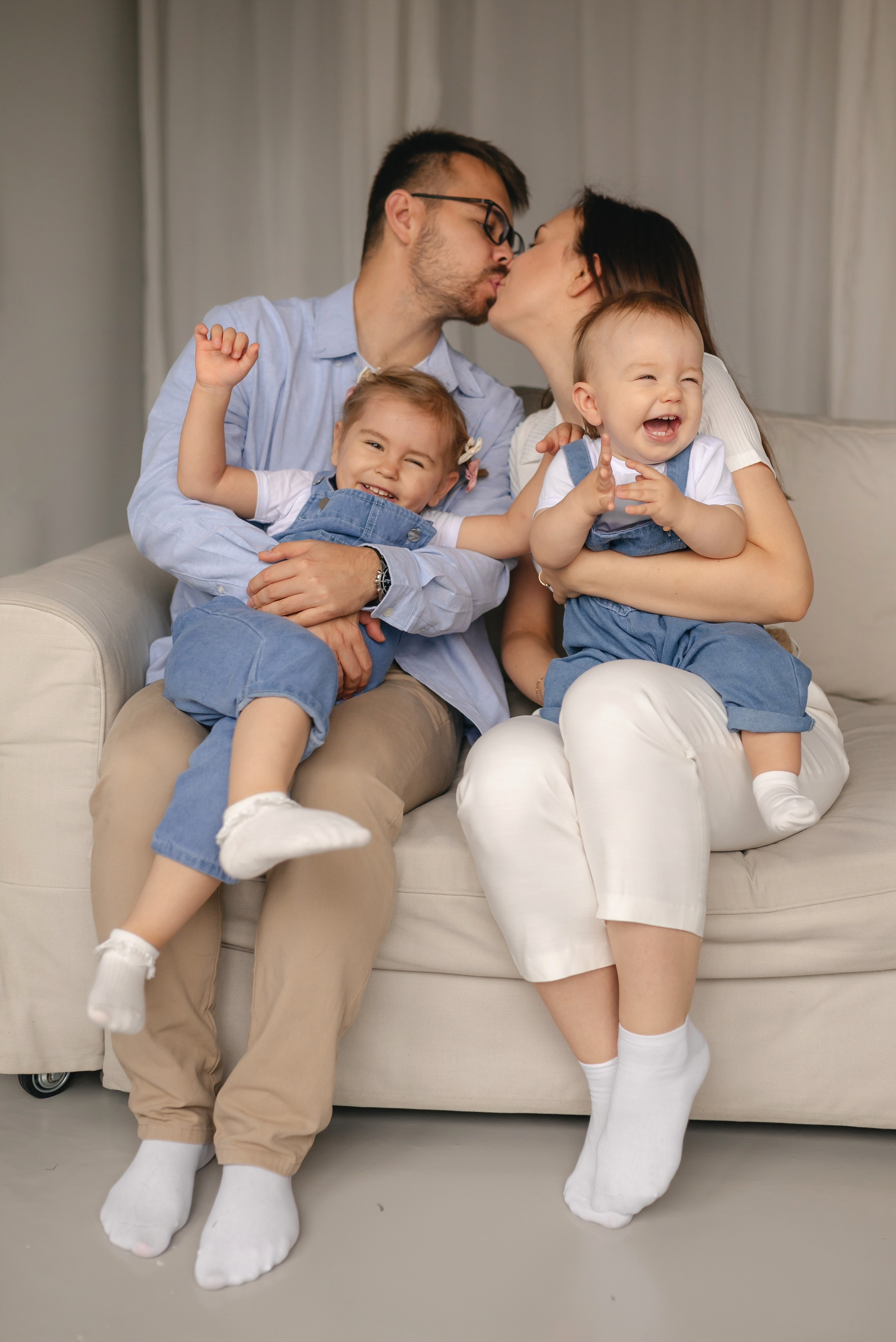 Мария, Василий, Есения и Миша. Семейный и портретный фотограф Нижний Новгород