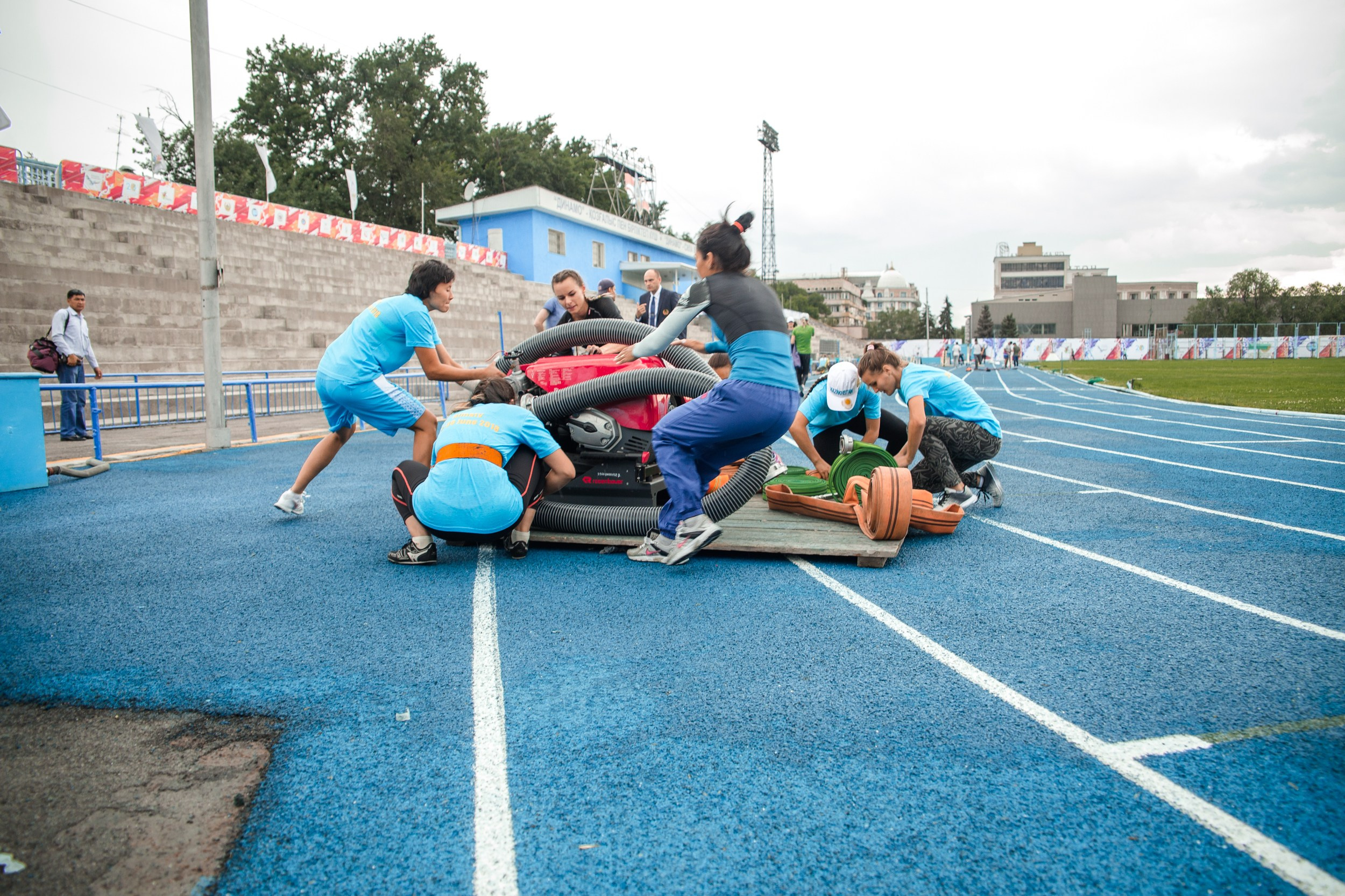 Пожарно-спасательный спорт (Алматы). Коммерческий и репортажный фотограф в Алматы — Jora Abramov