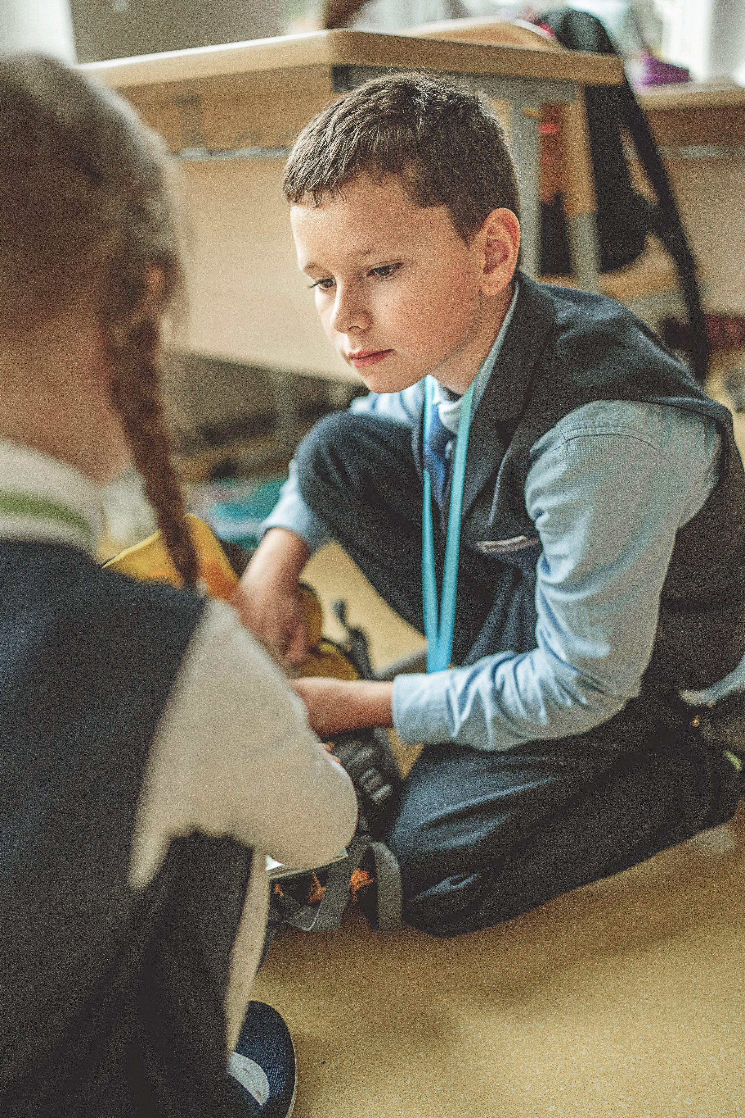 1-й класс. Школьные и выпускные альбомы. Фотограф Елена Голицина