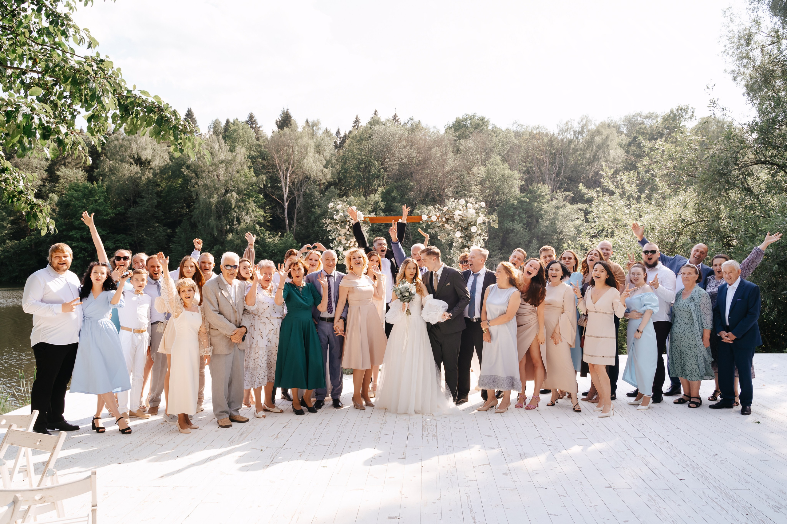 Свадьба загородом в Москве