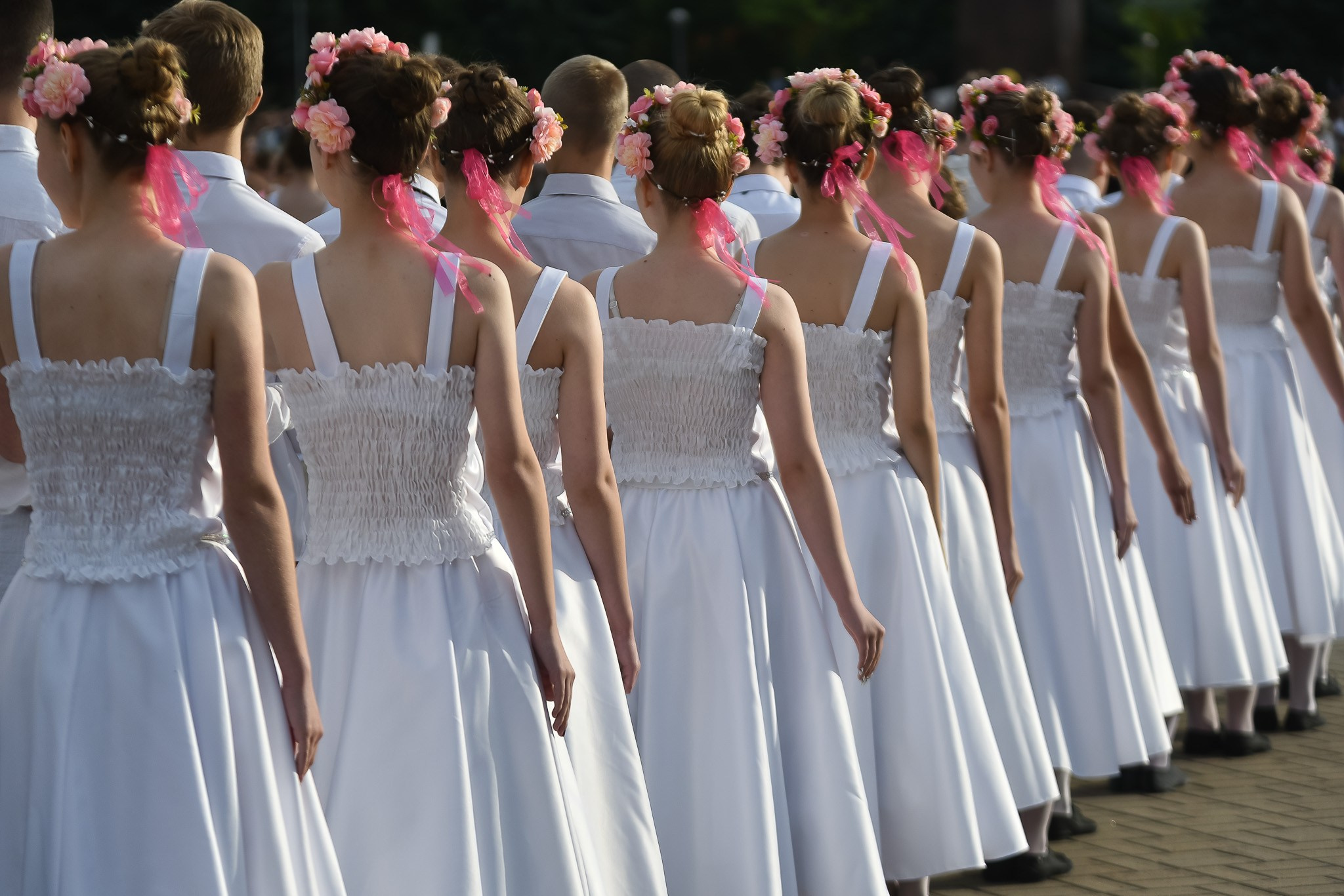 Выпускной 11 кл (до банкета). Фотограф Олег Юршевич Солигорск Минск
