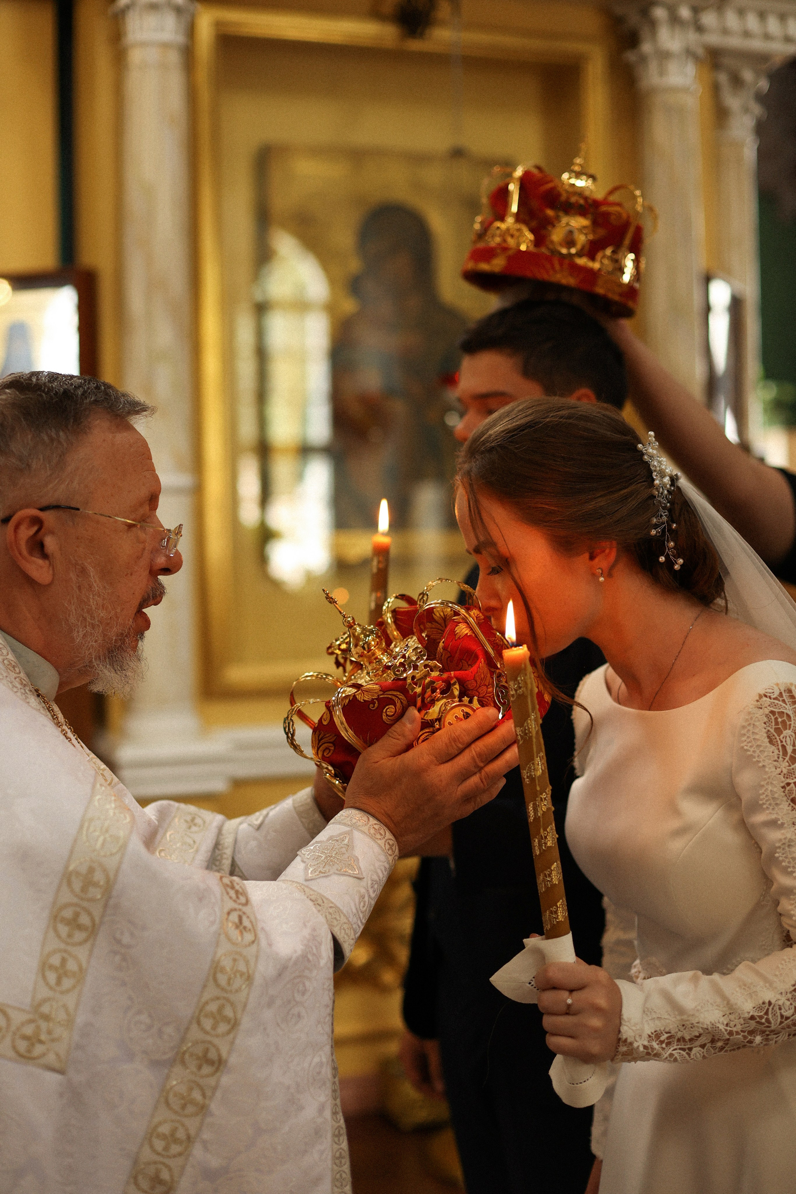 Таинство крещения/венчания. Фотограф — Ольга Косолюкина