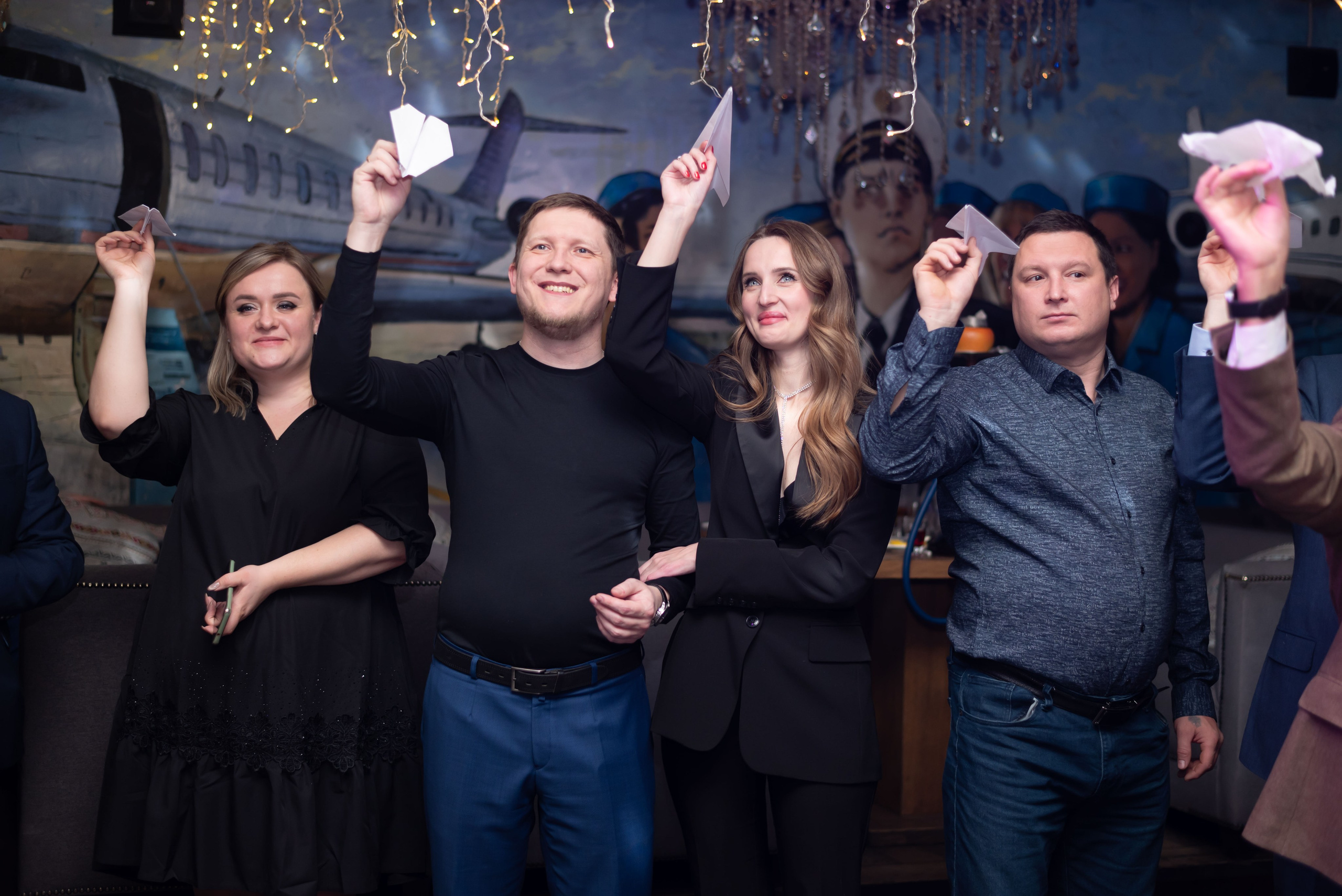 Новогодний авиакорпоратив. Event photographer from Moscow