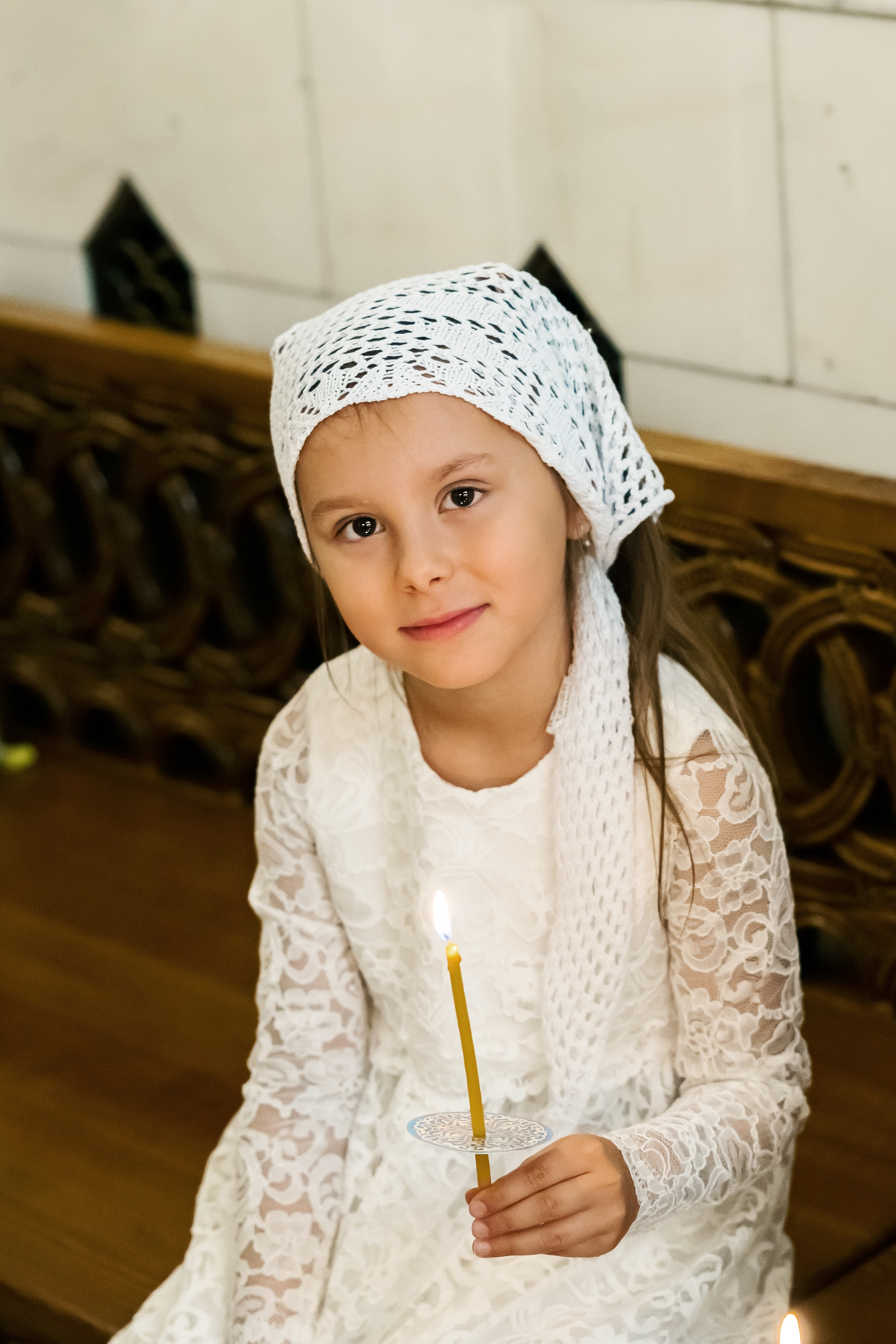 Крещение Платона в Храме Покрова Пресвятой Богородицы в Ясеневе. Фотограф г. Москва Олеся Пантелеева