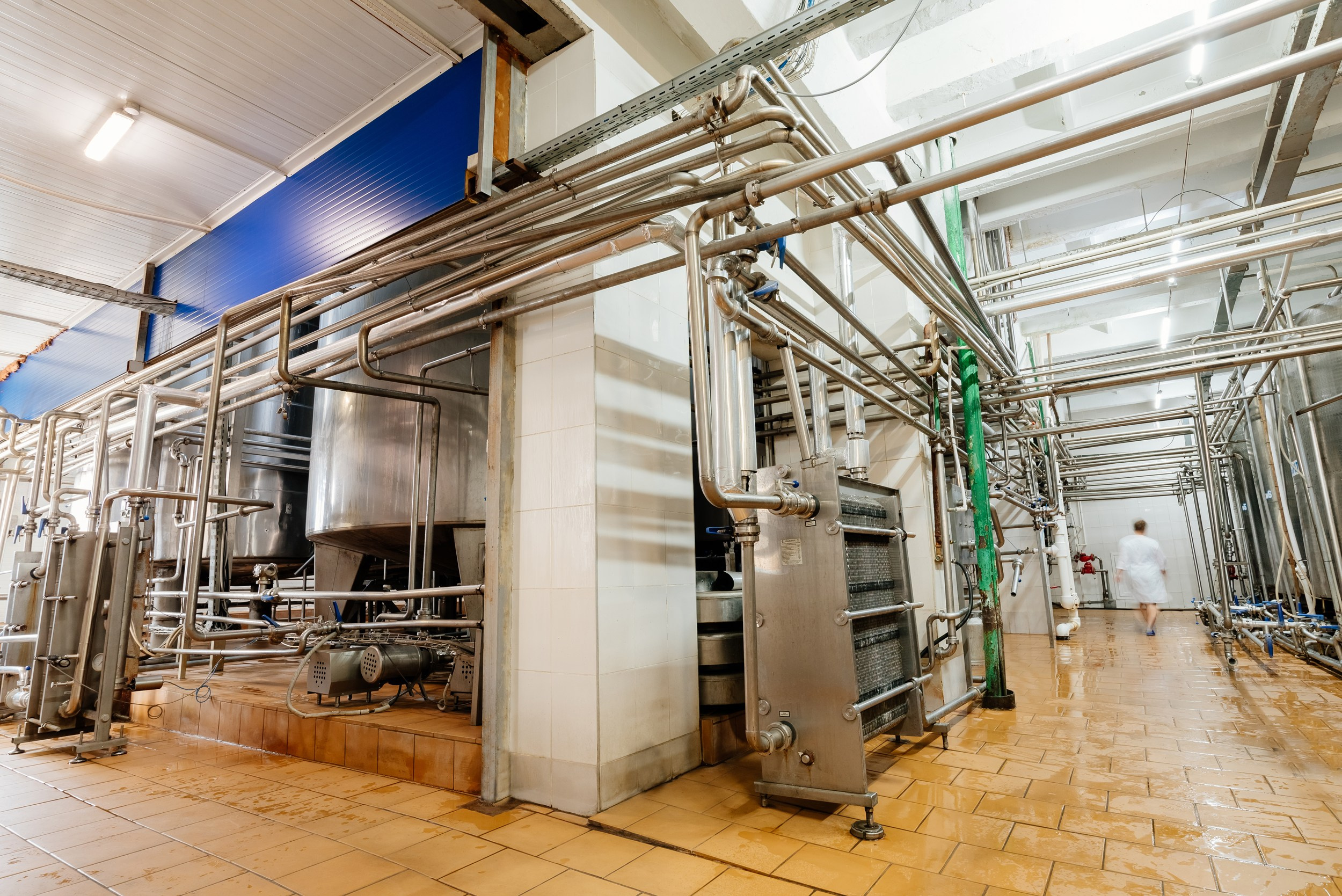 Молокозавод. Город Кропоткин, Краснодарский край. Промышленный фотограф в Ростовской области Владимир Яковенко