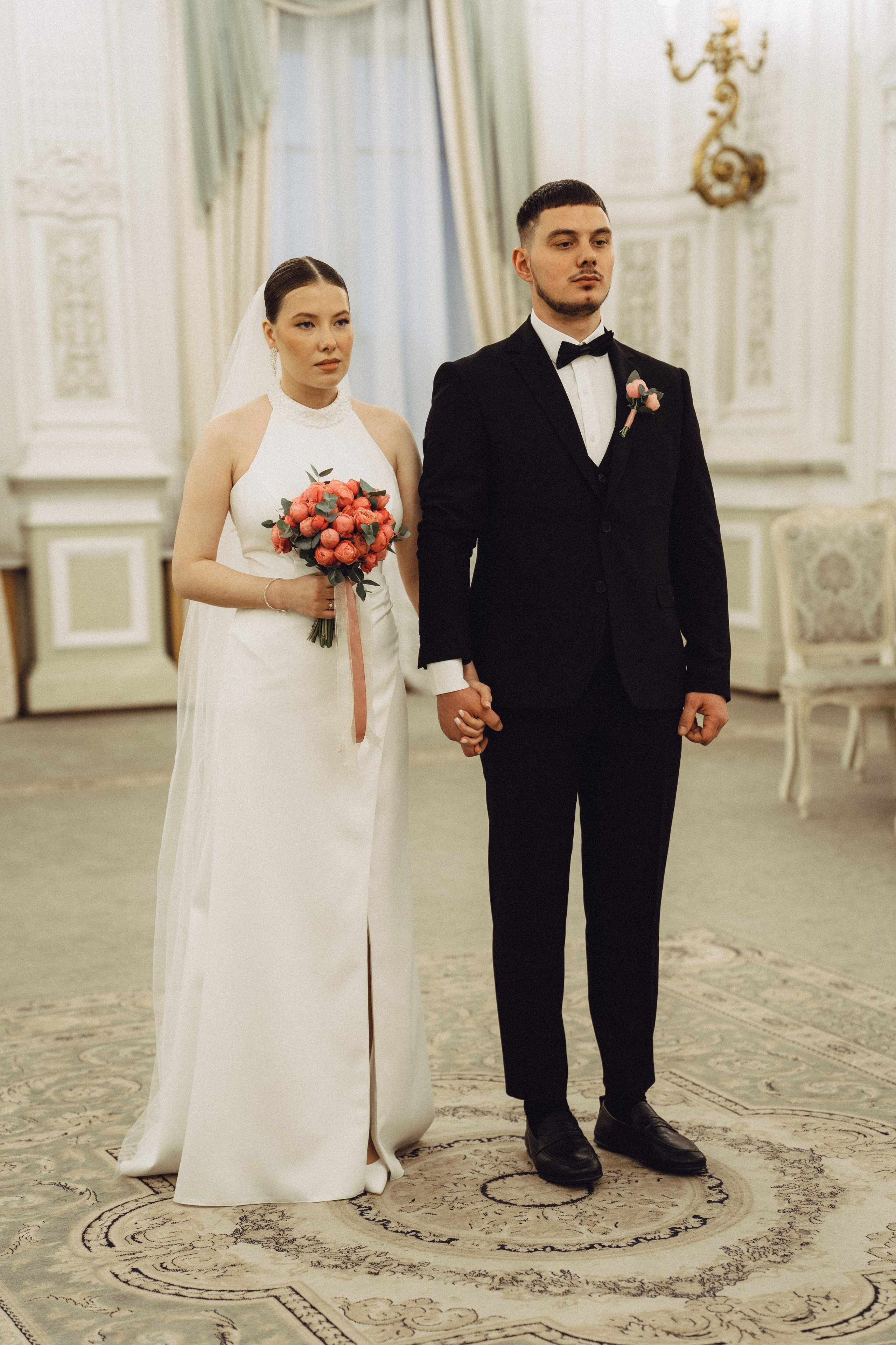 СВАДЕБНАЯ СЬЕМКА В ПЕВОМ ДВОРЦЕ БРАКОСОЧЕТАНИЯ. Профессиональный фотограф, Санкт-Петербург — Виктория Богомолова