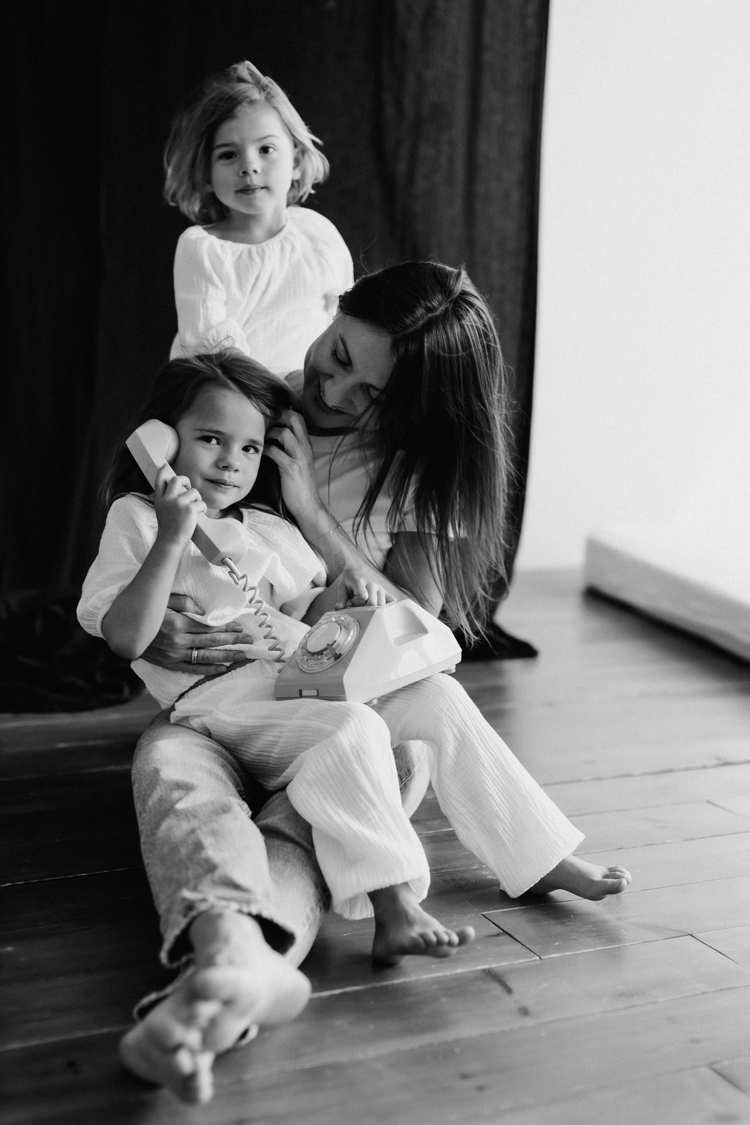 Мама и девочки. Евгения Пелипас