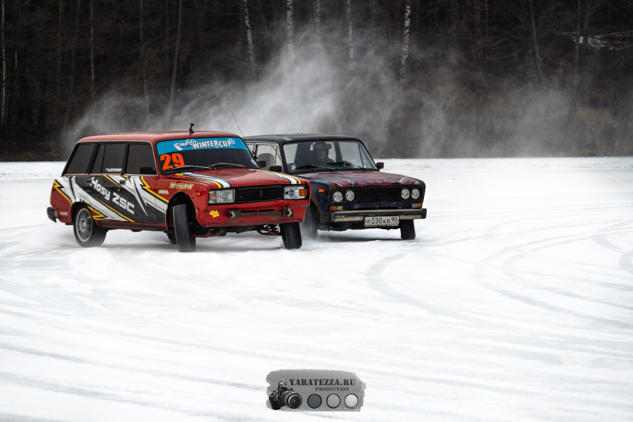 Тренировочный день на ледовой трассе. Yaratezza production