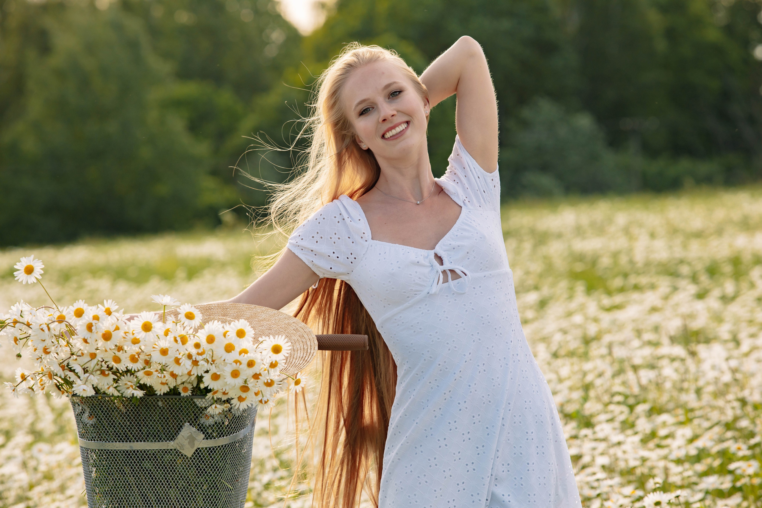 Ромашковое поле. Фотограф в Москве Яна Полосина