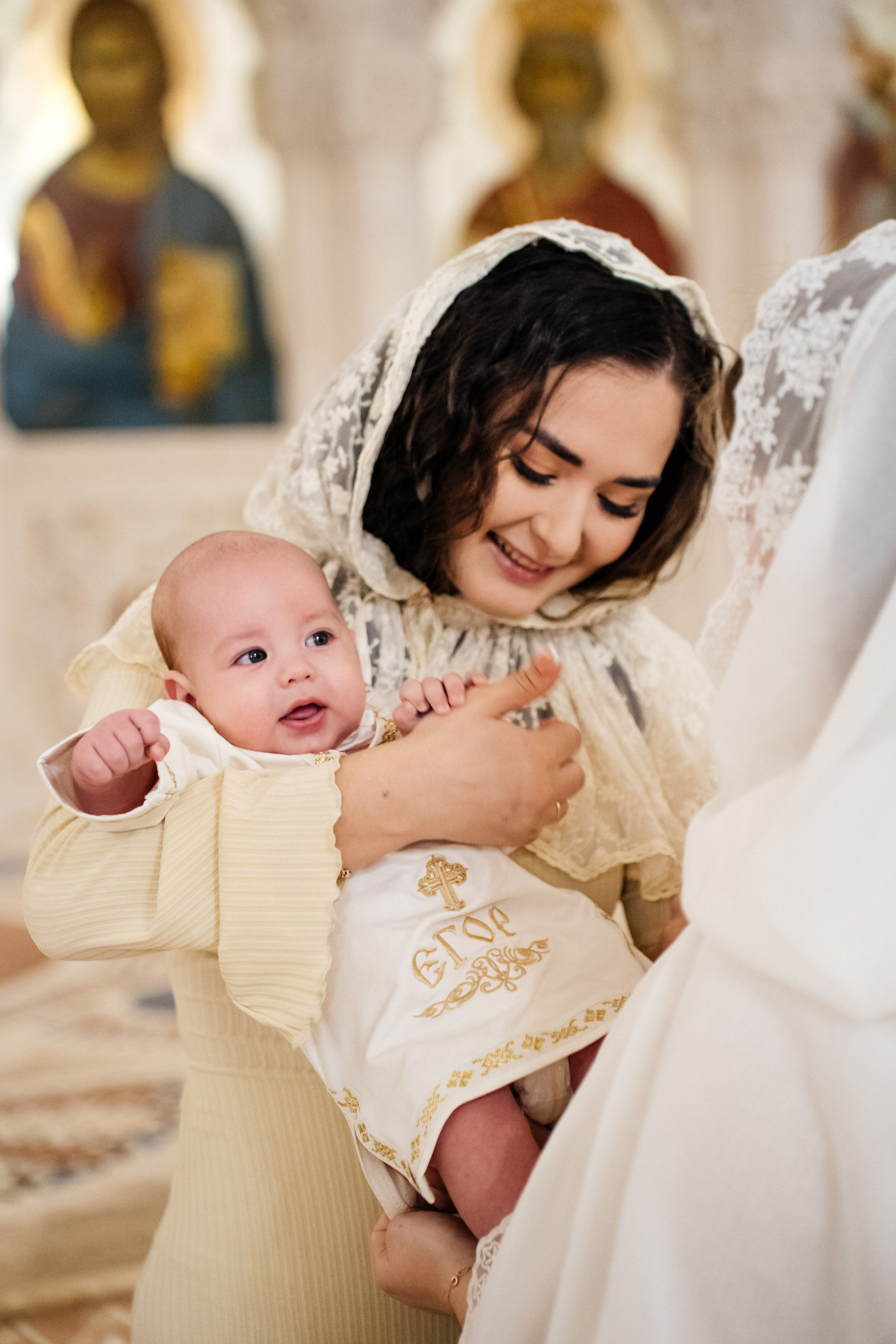 Крещение. Видеограф и Фотограф в Челябинске Ксения и Владимир Рюмины
