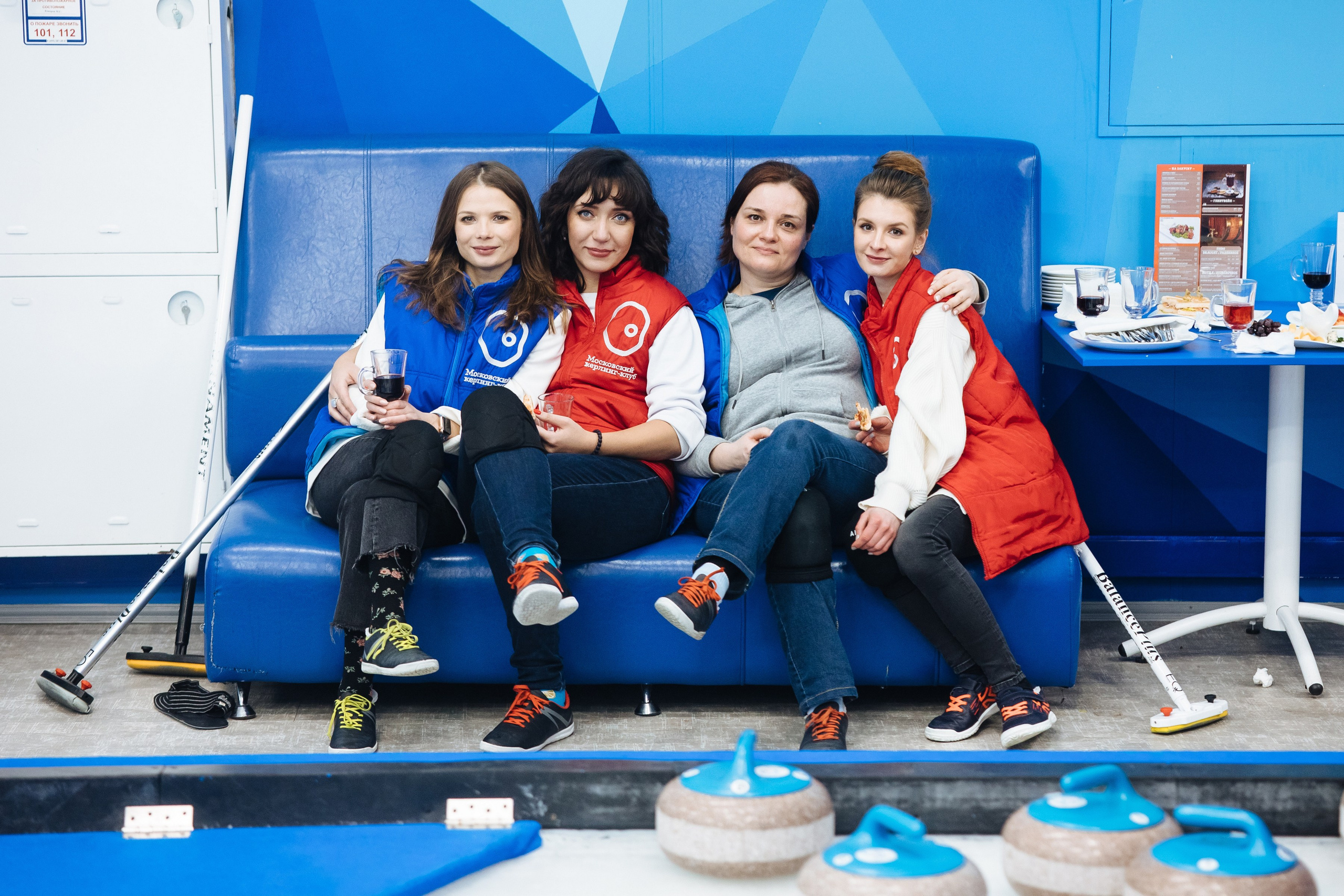 Корпоратив в кёрлинге. Свадебный и семейный фотограф Екатерина Иванова