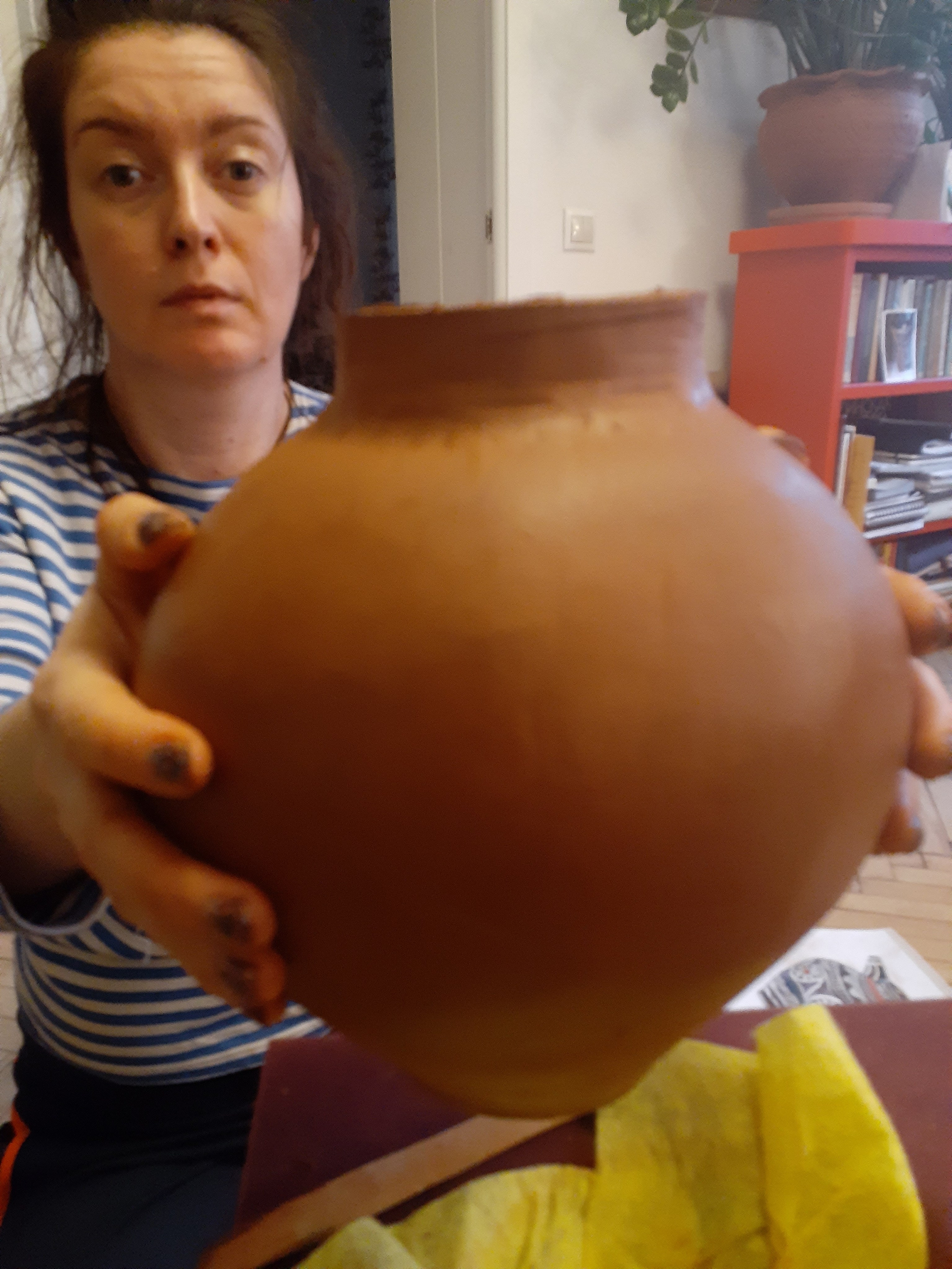 Что остается за кадром, или процесс работы керамиста. Керамика с историей. Елена Рогалёва