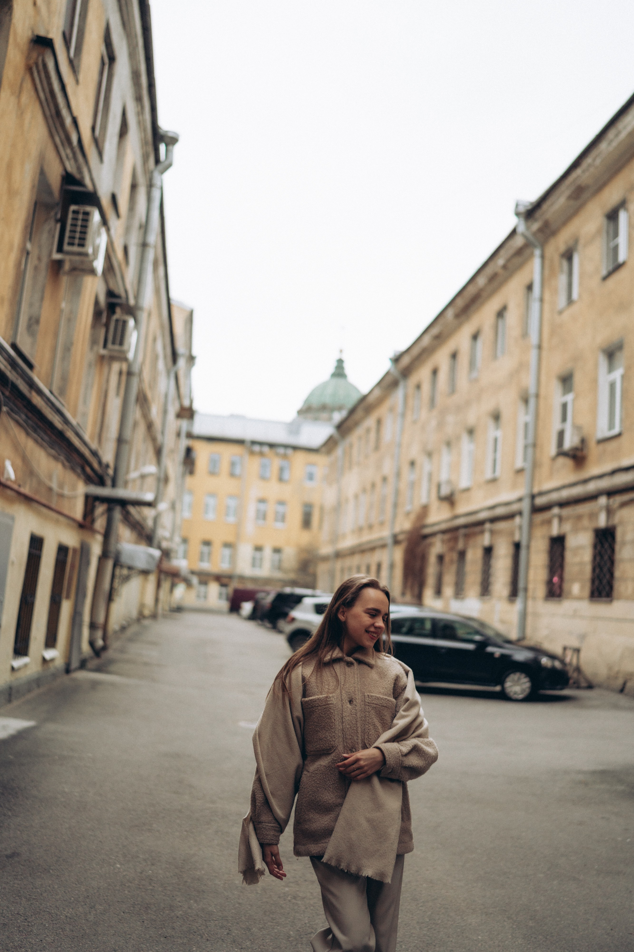 Анна / Прогулка по городу. Фотограф в Санкт-Петербурге — Лучина Екатерина