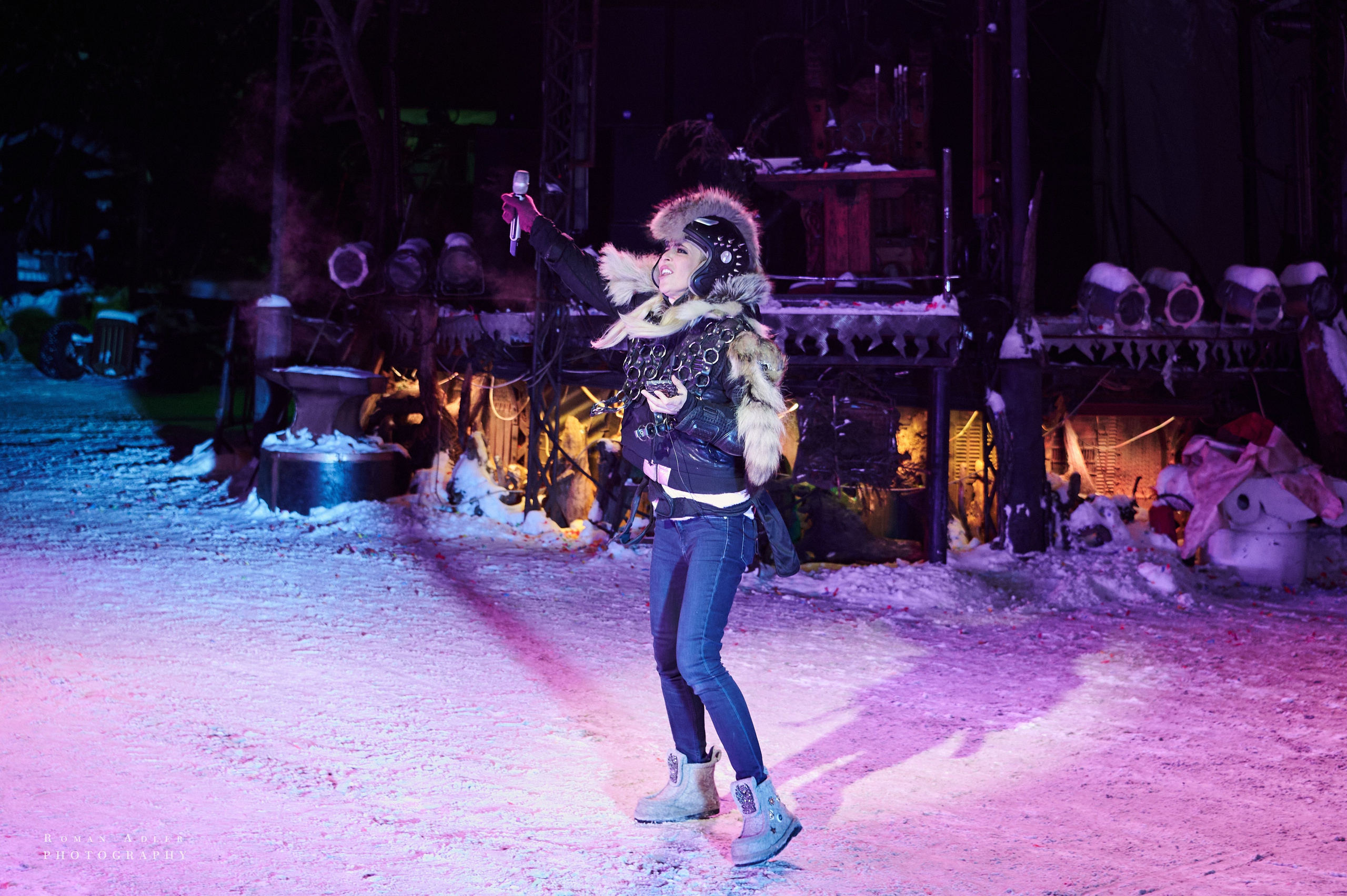 Новогодняя сказка от Ночных волков. Фотограф Роман Адлер