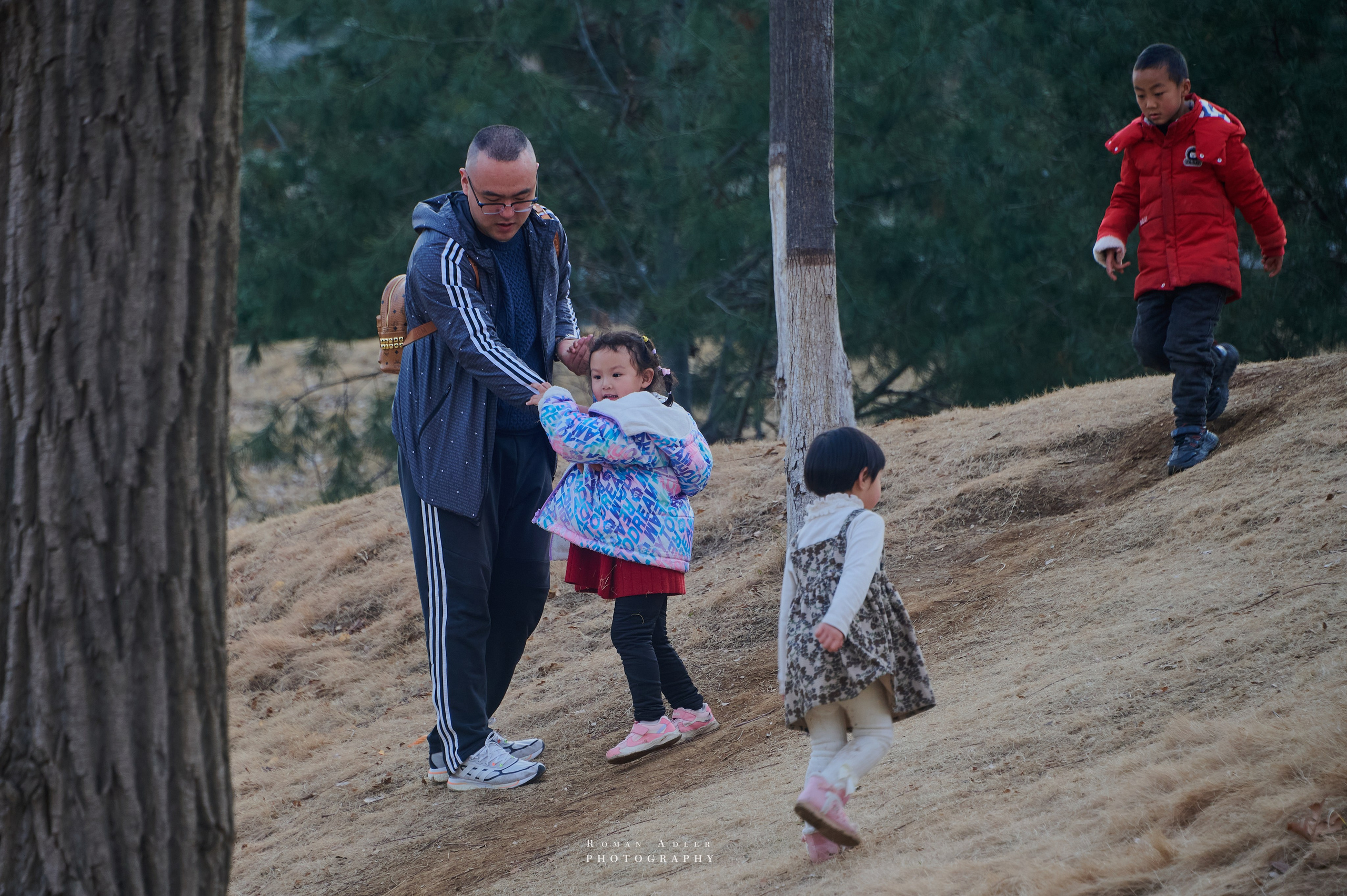 Городской парк Цинчжоу. Фотограф Роман Адлер