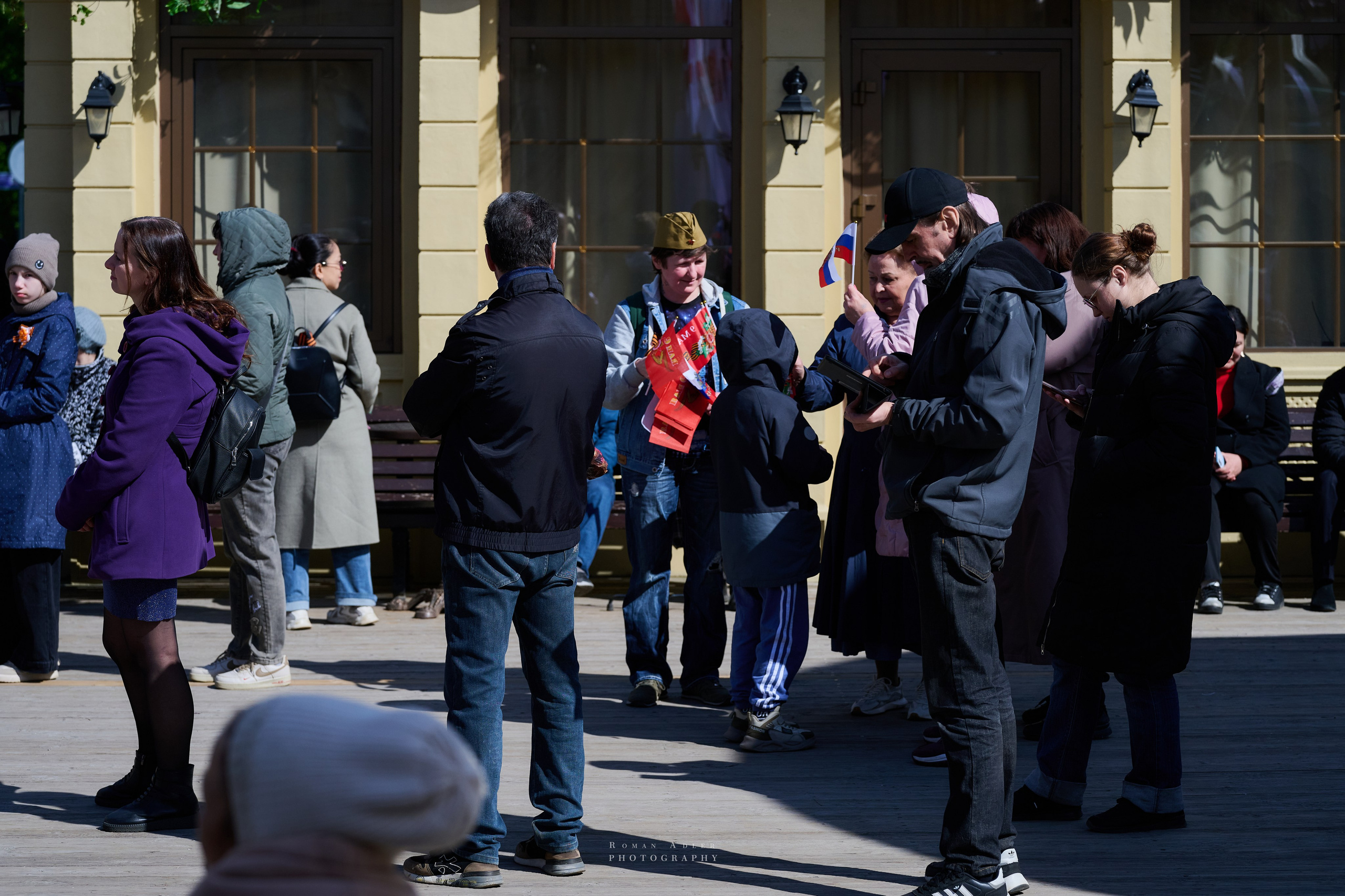 Московская весна Победы. Фотограф Роман Адлер