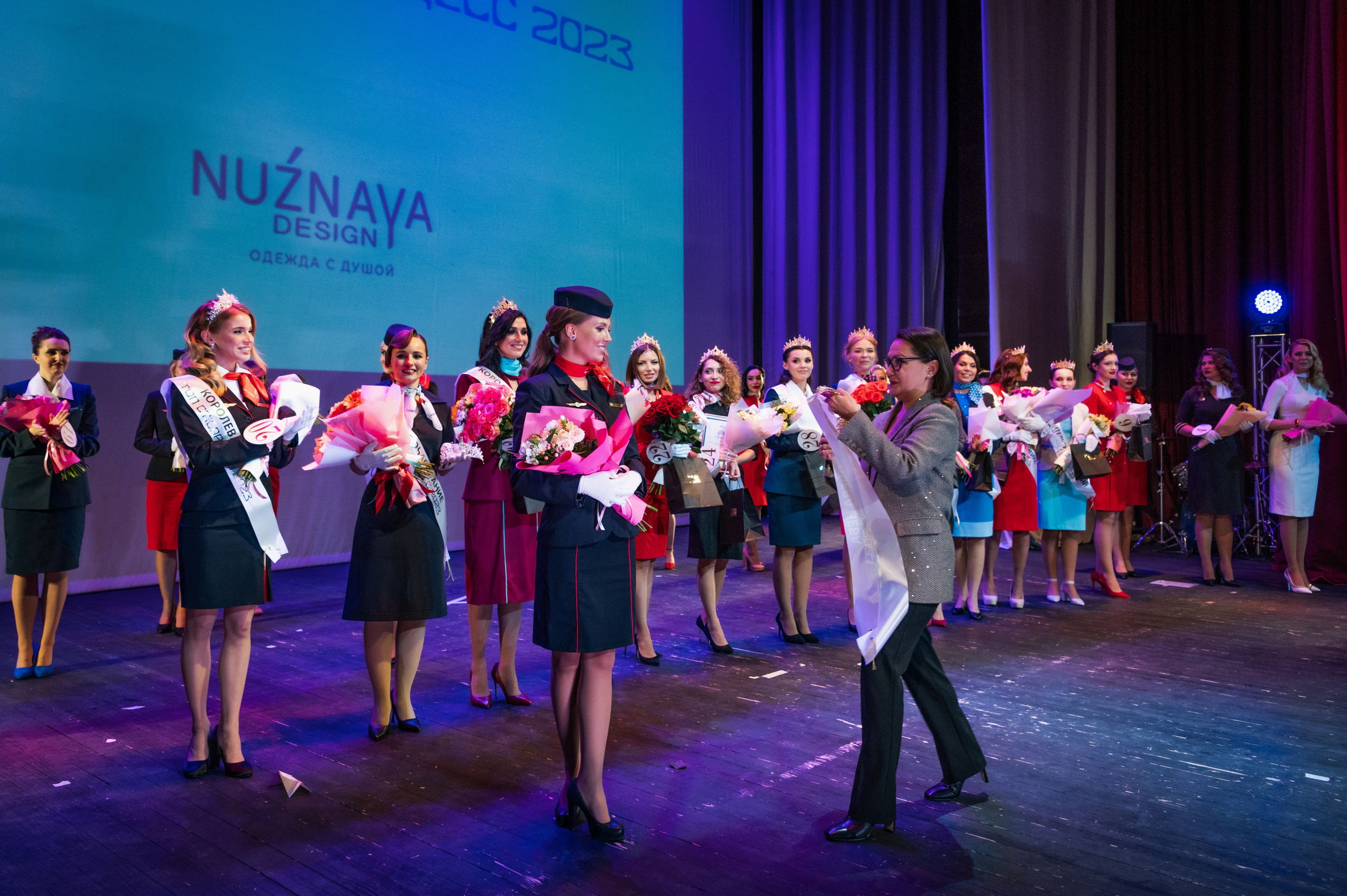 ТОП Стюардесс 2023. Фотограф Роман Адлер