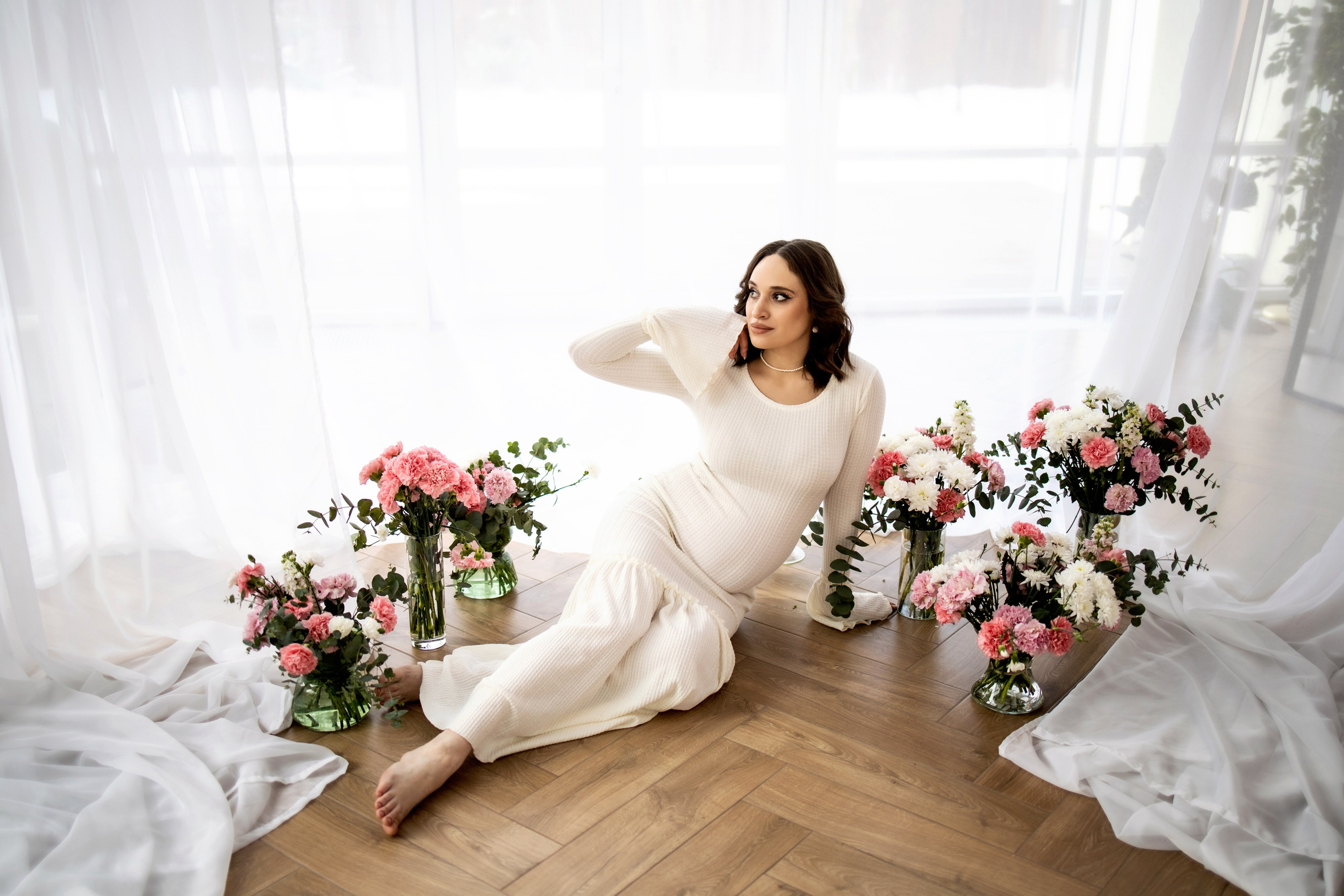 Вова, Диана и Вероника в ожидании. Фотограф Надежда Лукьянова