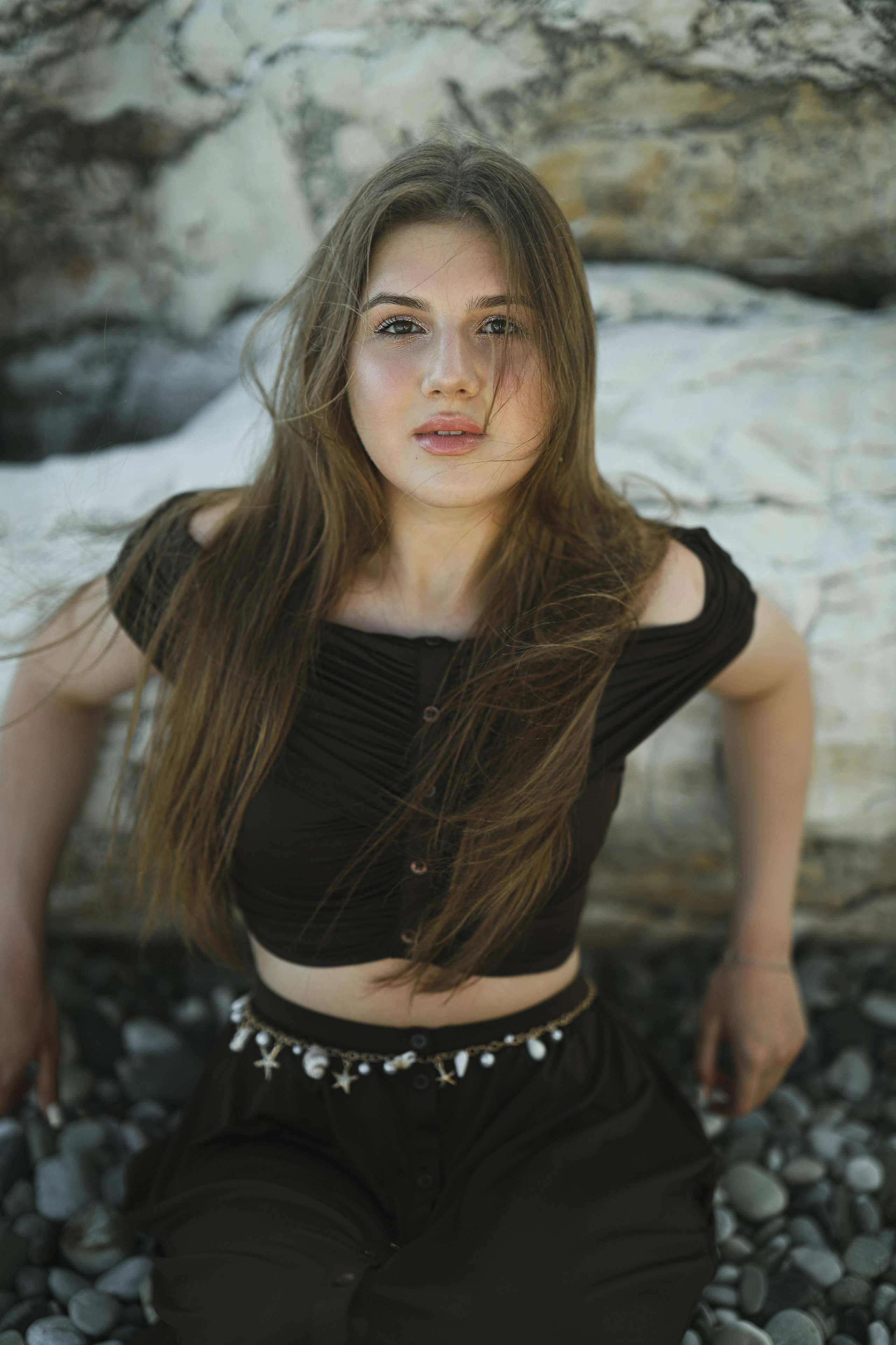 Фотосессия на Белых скалах. Цандрипш. для Елизаветы. Свадебный и семейный фотограф в Абхазии Жанна Соснина