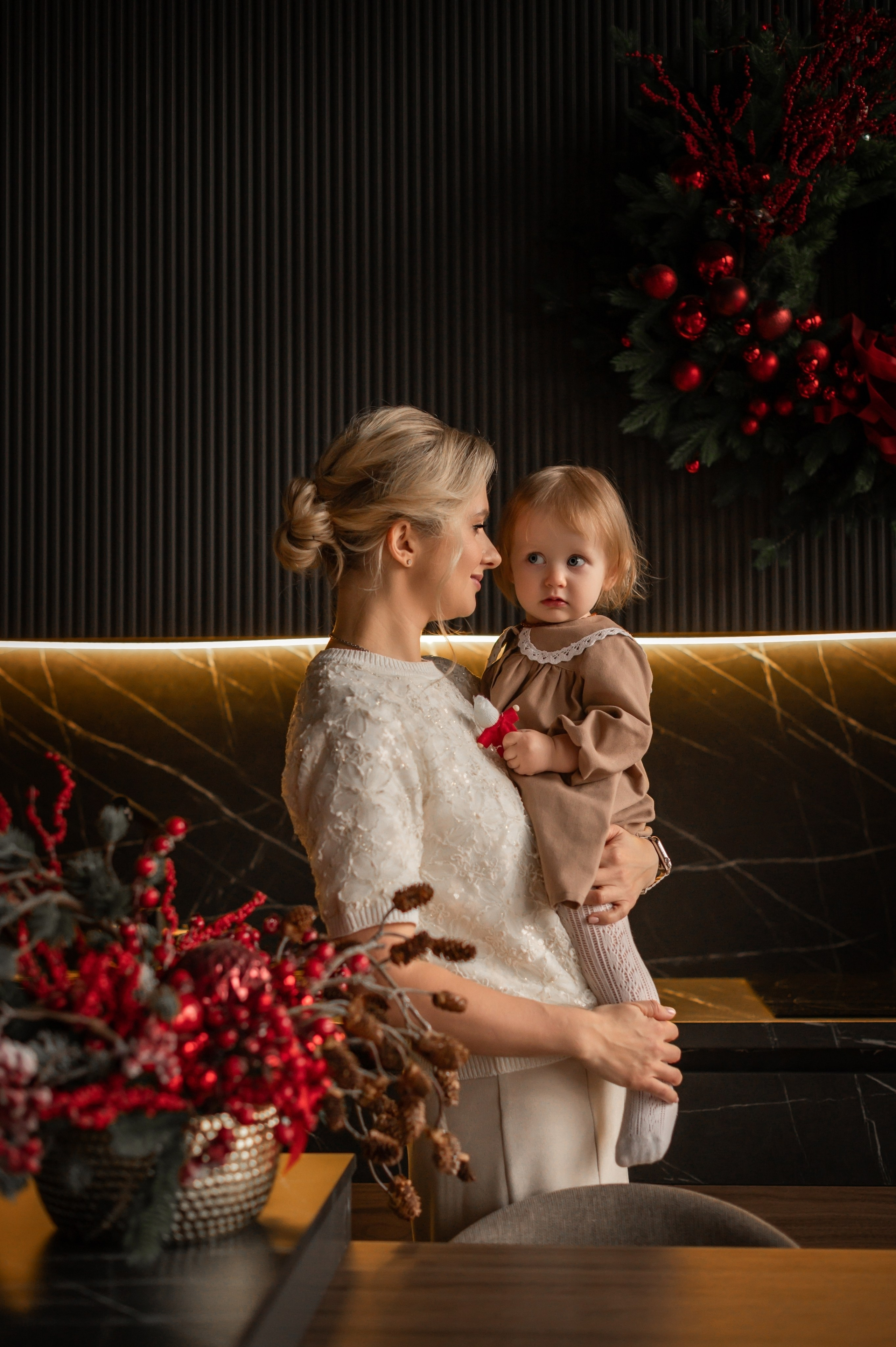 Семья Екатерины в студии Мимика