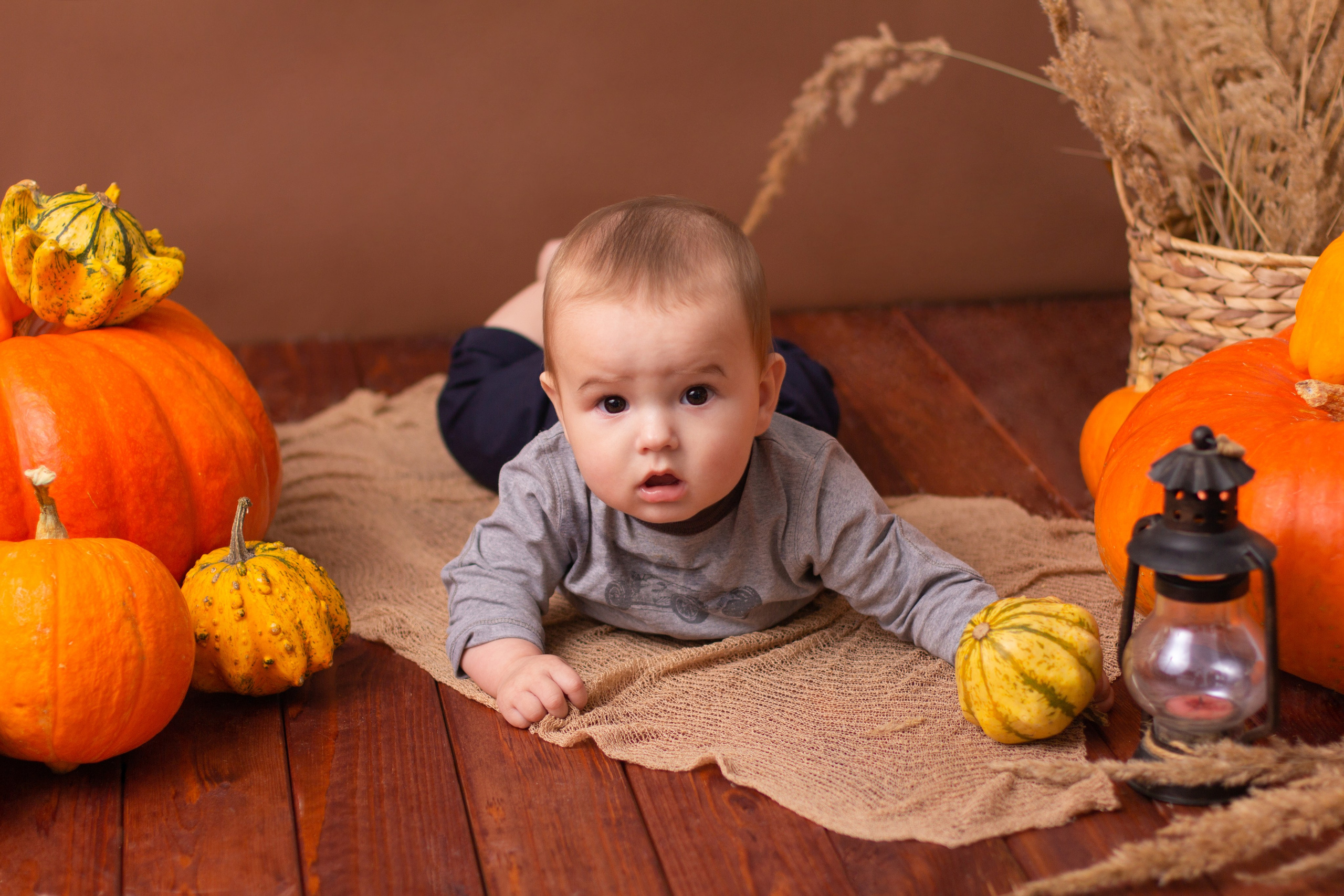 Фото-проекты (тыквенный, арбузный, весенний). Детский и семейный фотограф в Москве и МО