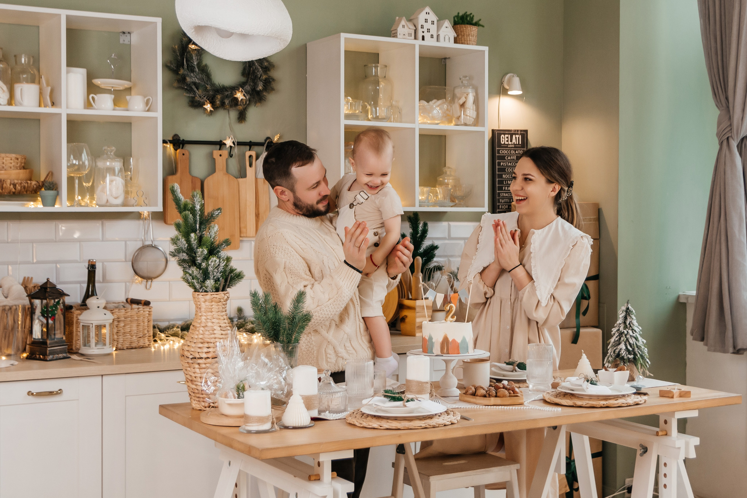 Фотосессия дня Рождения в студии. Семейный и детский фотограф Кущ Наташа
