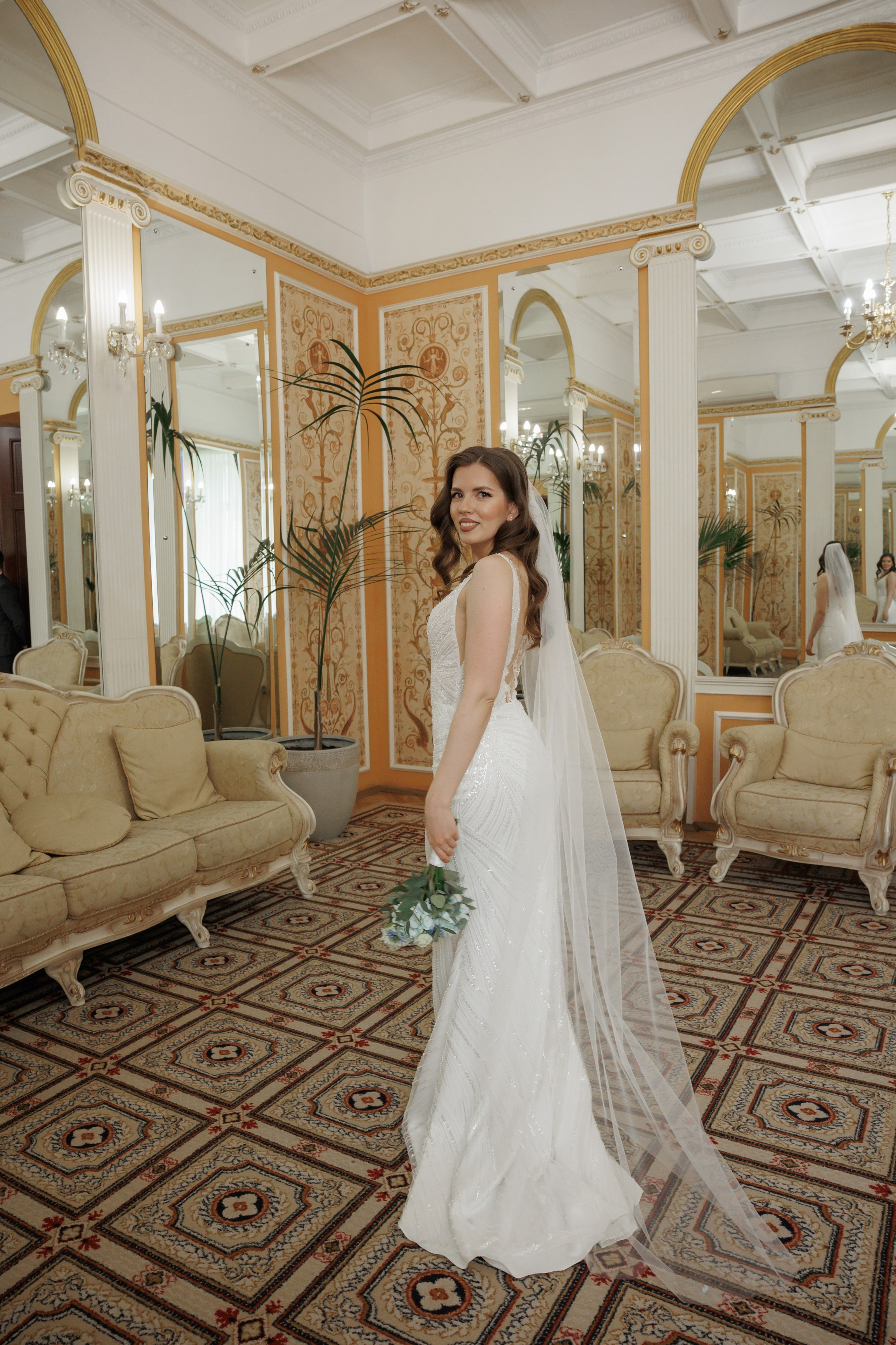 Даша и Дима, Грибоедовский ЗАГС. Свадебный и репортажный фотограф (Москва, Королев и другие)