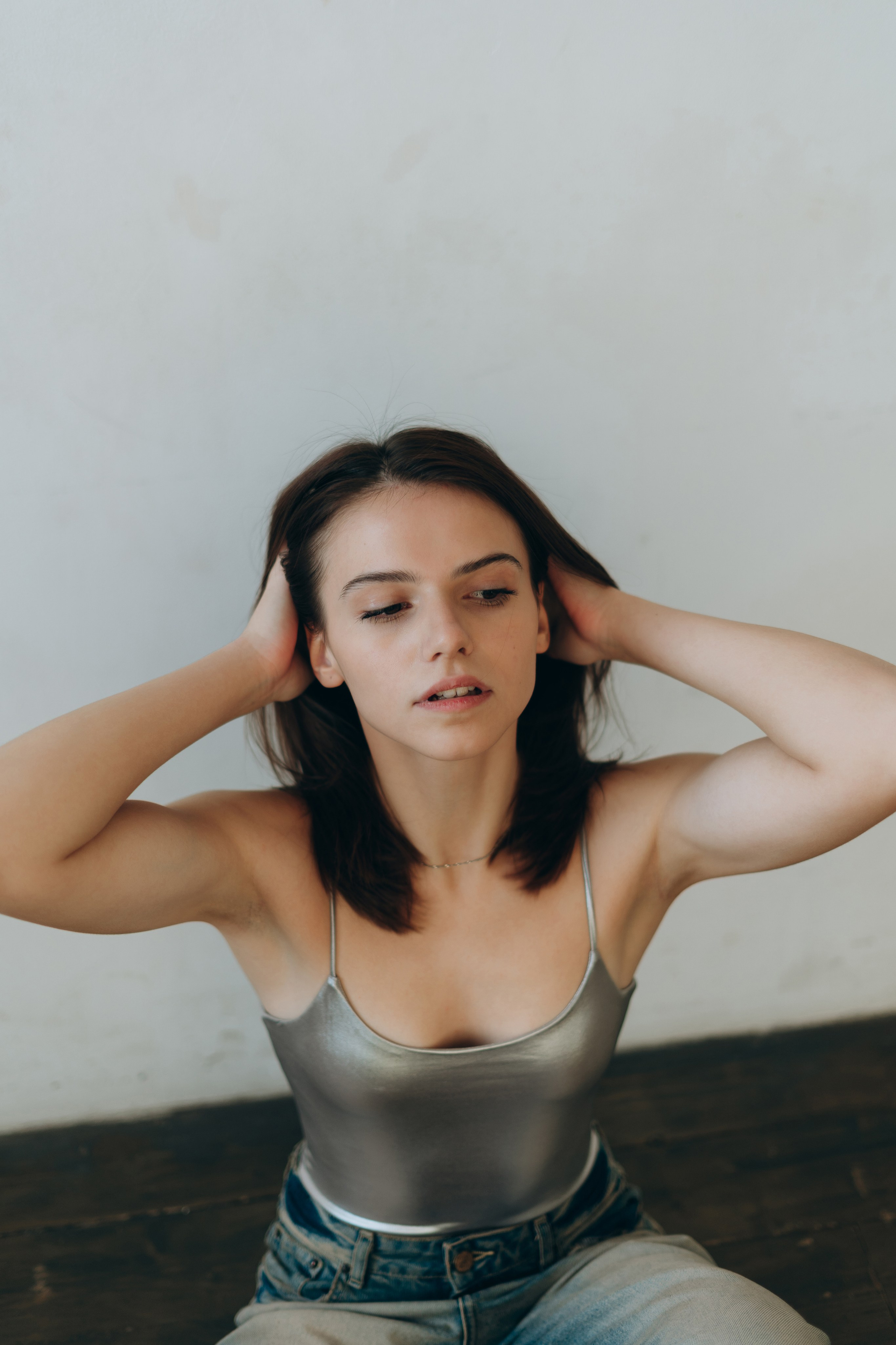 Настя. Модельные тесты. Фотограф Москва Виктория-Антуанетта