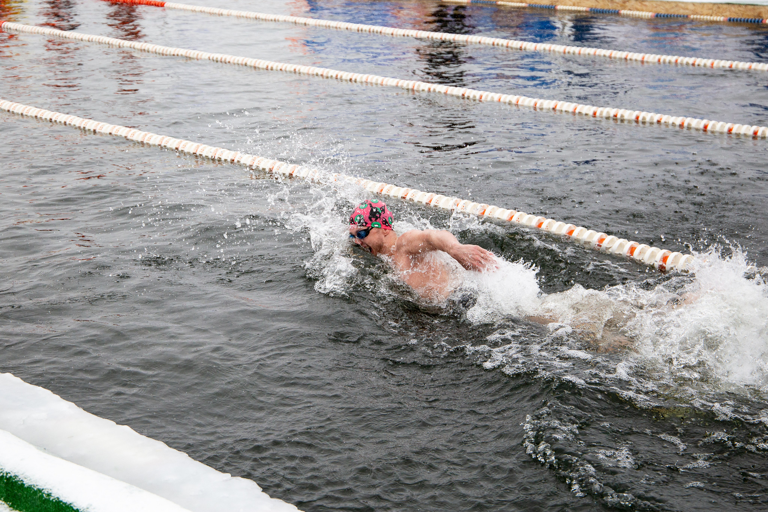 Моржи (спорт). Портретный фотограф в Москве Афанасьева Вера