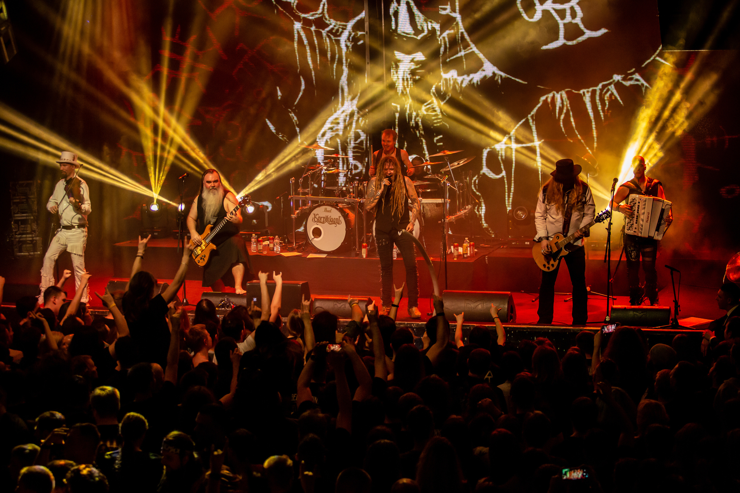 Korpiklaani 14 декабря 2019 года в Москве. Фотограф Сонкина Татьяна