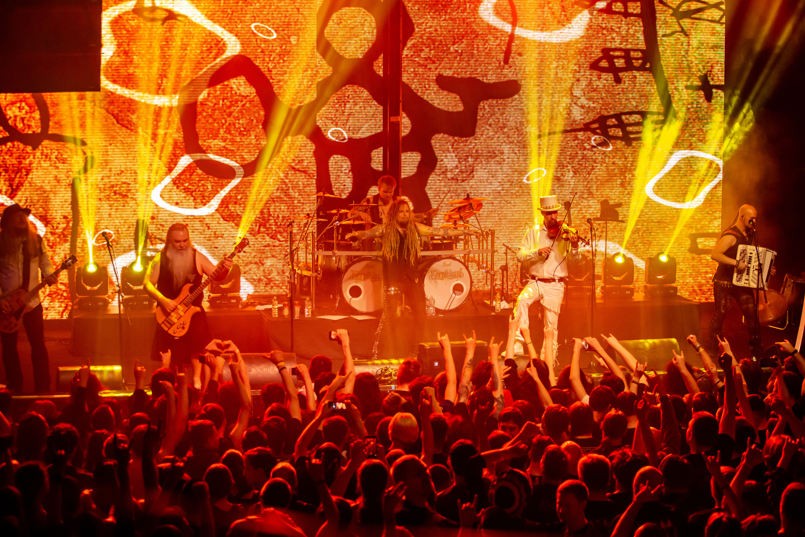 Korpiklaani 14 декабря 2019 года в Москве. Фотограф Сонкина Татьяна