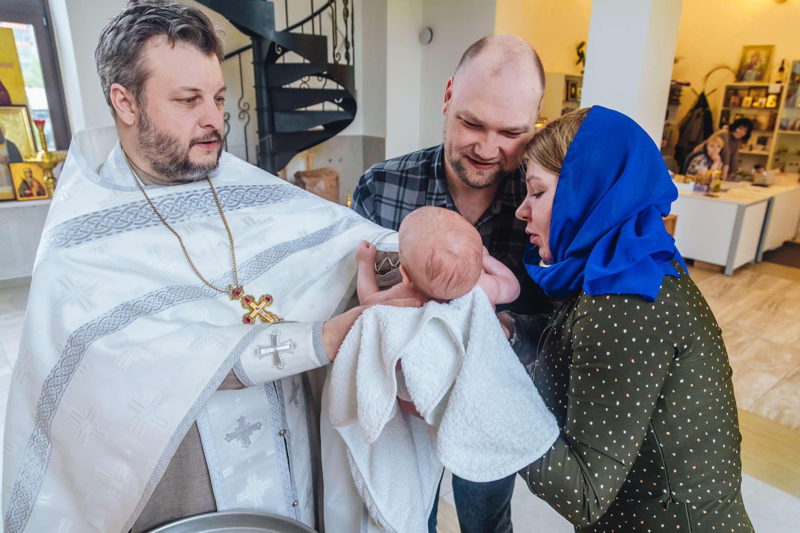 Крещение. Фотограф в Санкт-Петербурге Чумаков Семен