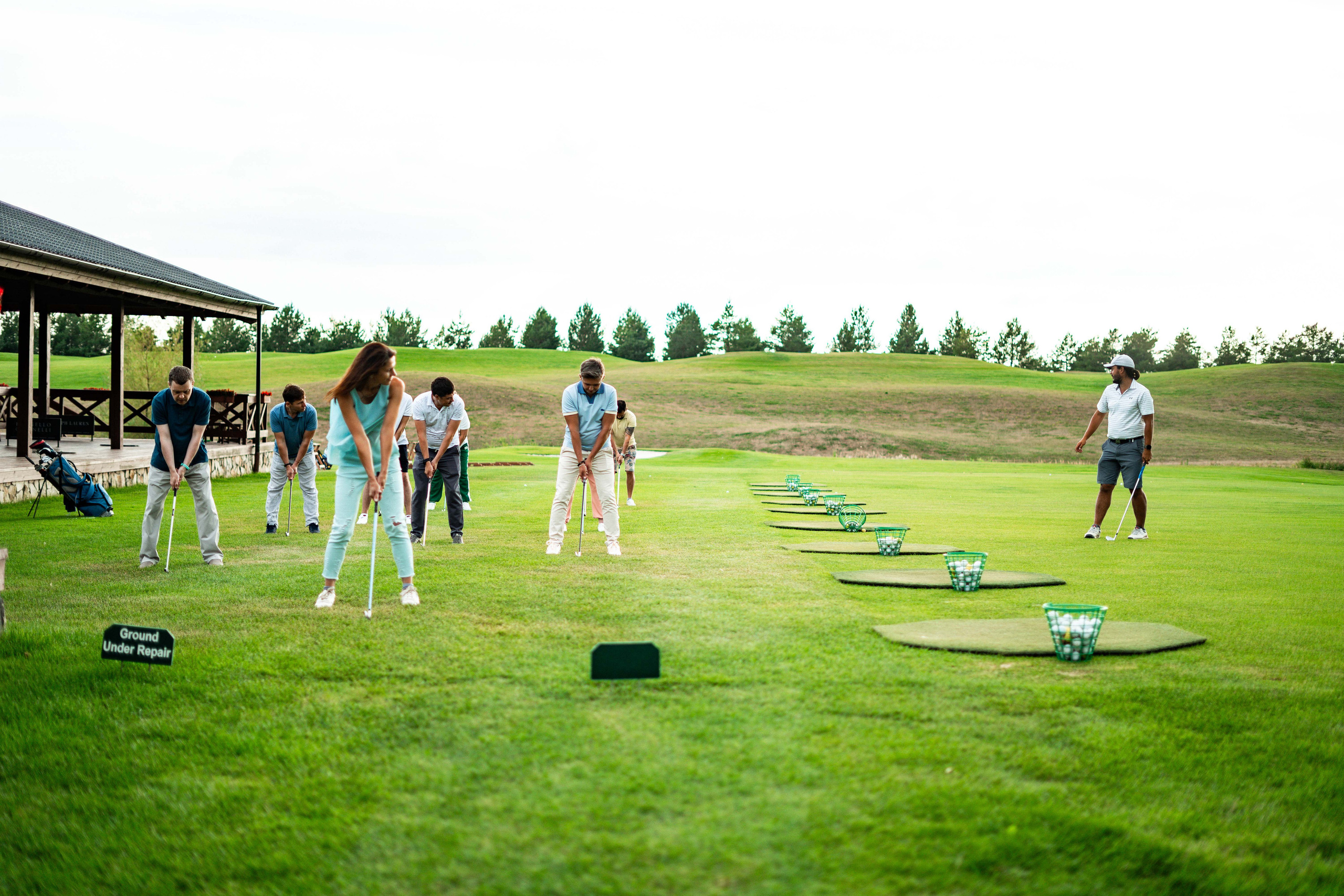 Гольф клуб «Свияжские холмы». Фотограф Казань