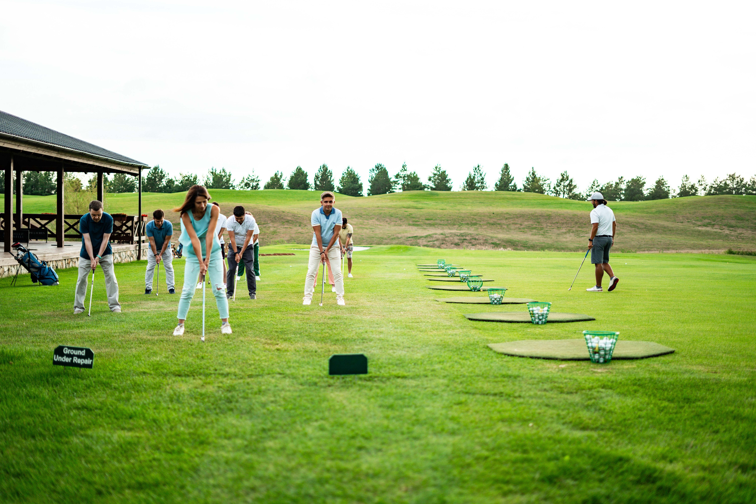 Гольф клуб «Свияжские холмы». Фотограф Казань