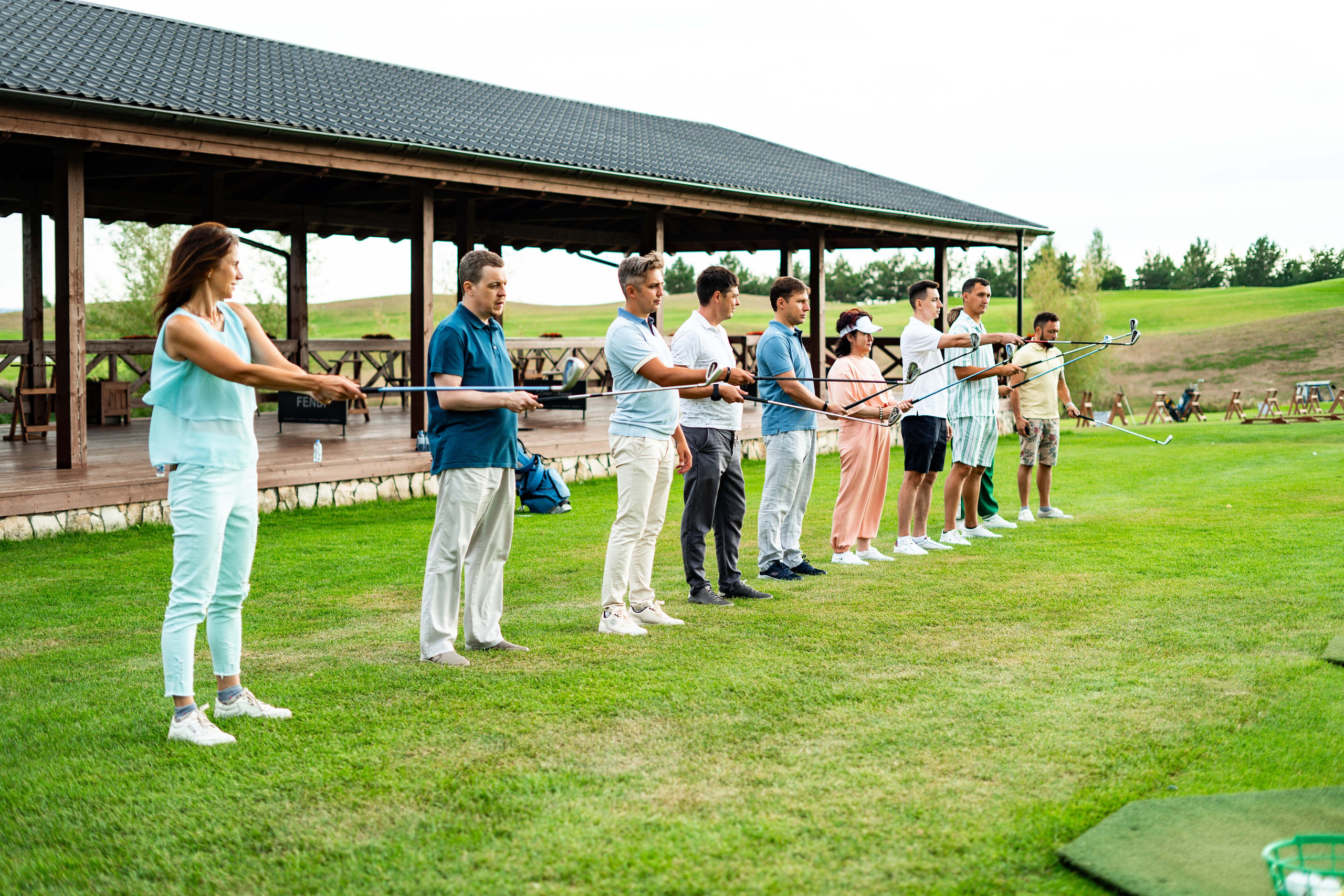 Гольф клуб «Свияжские холмы». Фотограф Казань