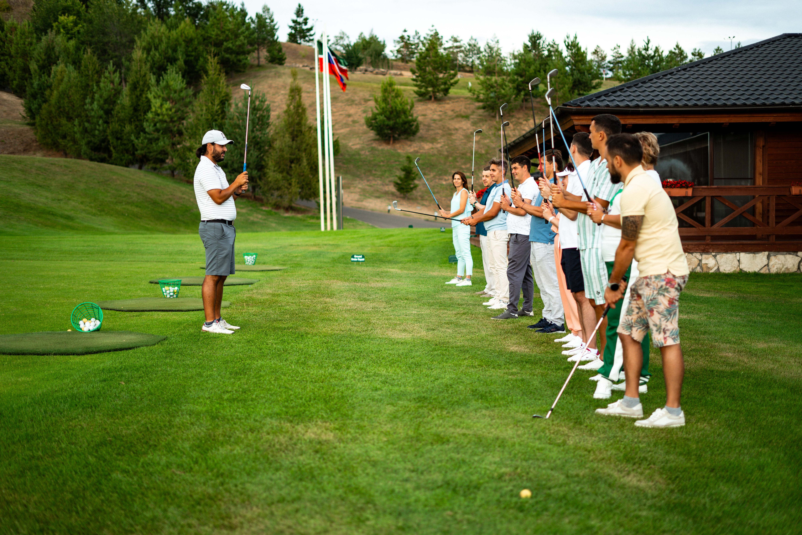Гольф клуб «Свияжские холмы». Фотограф Казань