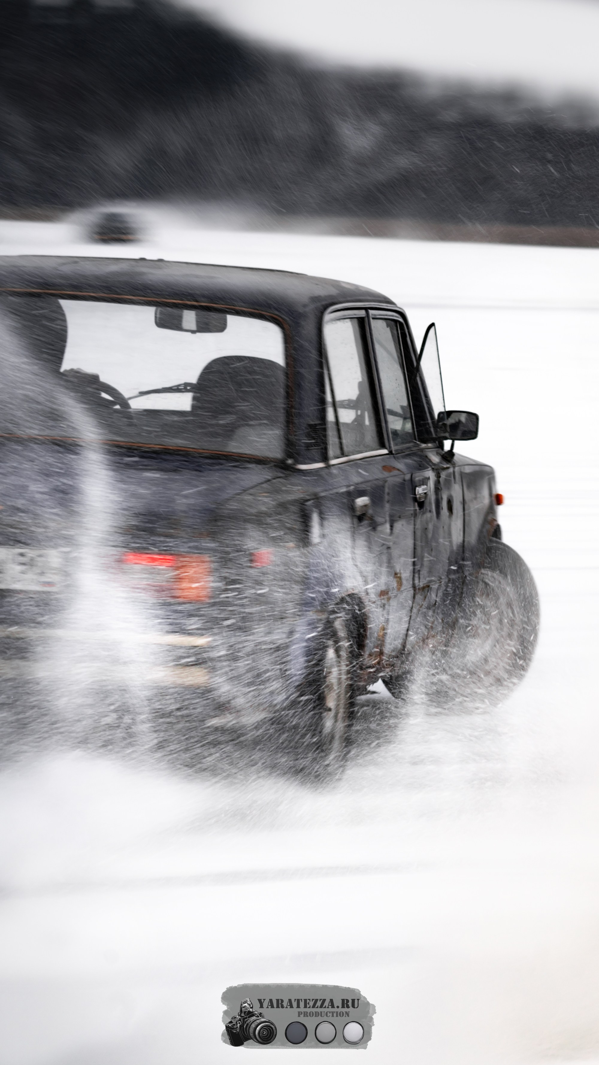 Тренировочный день на ледовой трассе. Yaratezza production