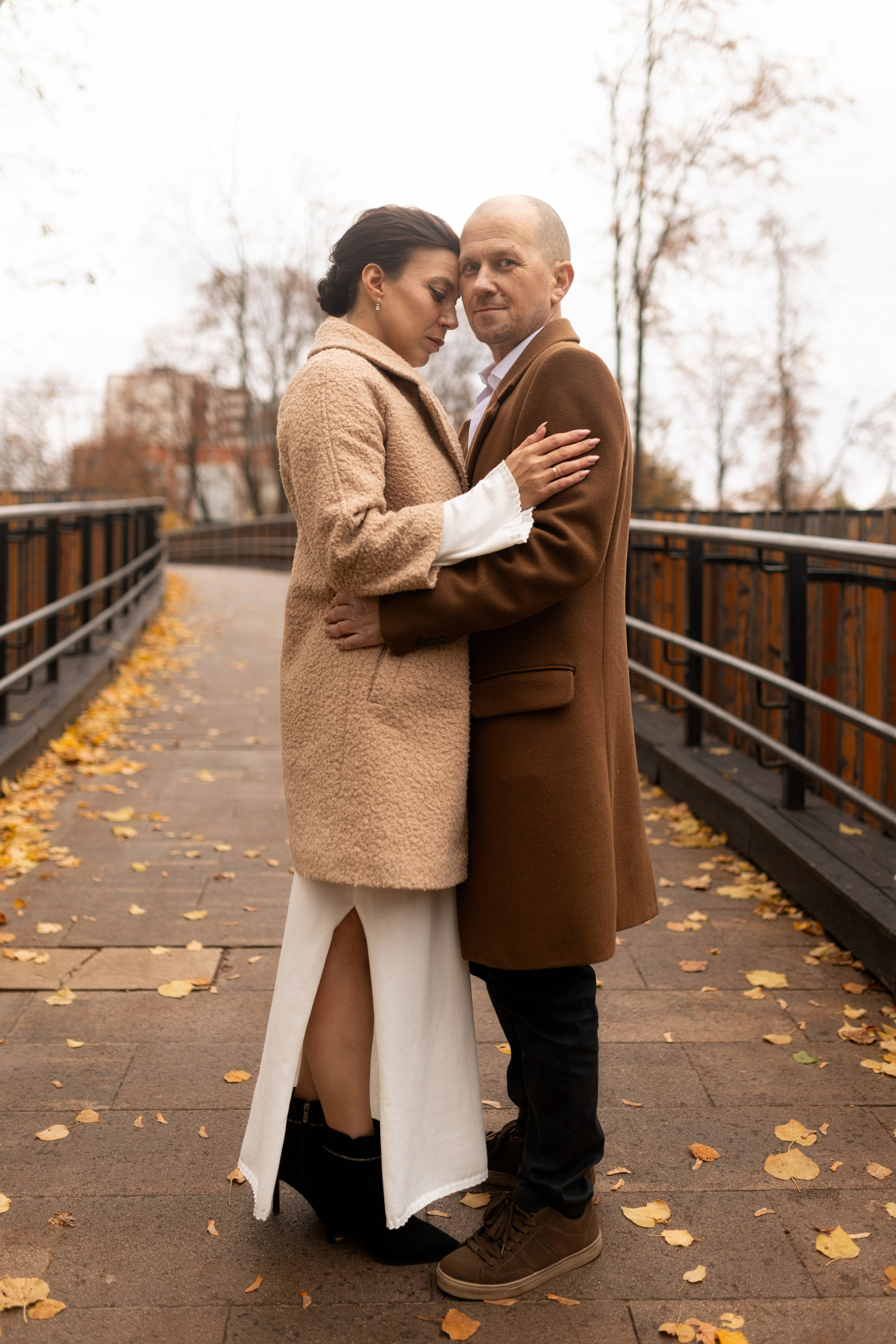Алексей и Евгения. Свадебная прогулка в позднем октябре. Дмитрий Шульгин, портретный фотограф в Воронеже