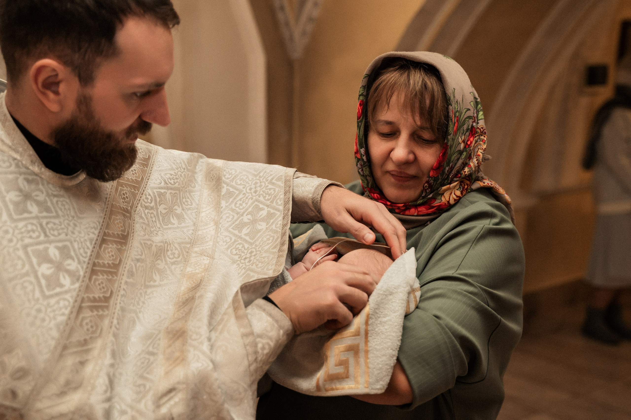 Крещение. Фотограф Алина Филимонова Тверь