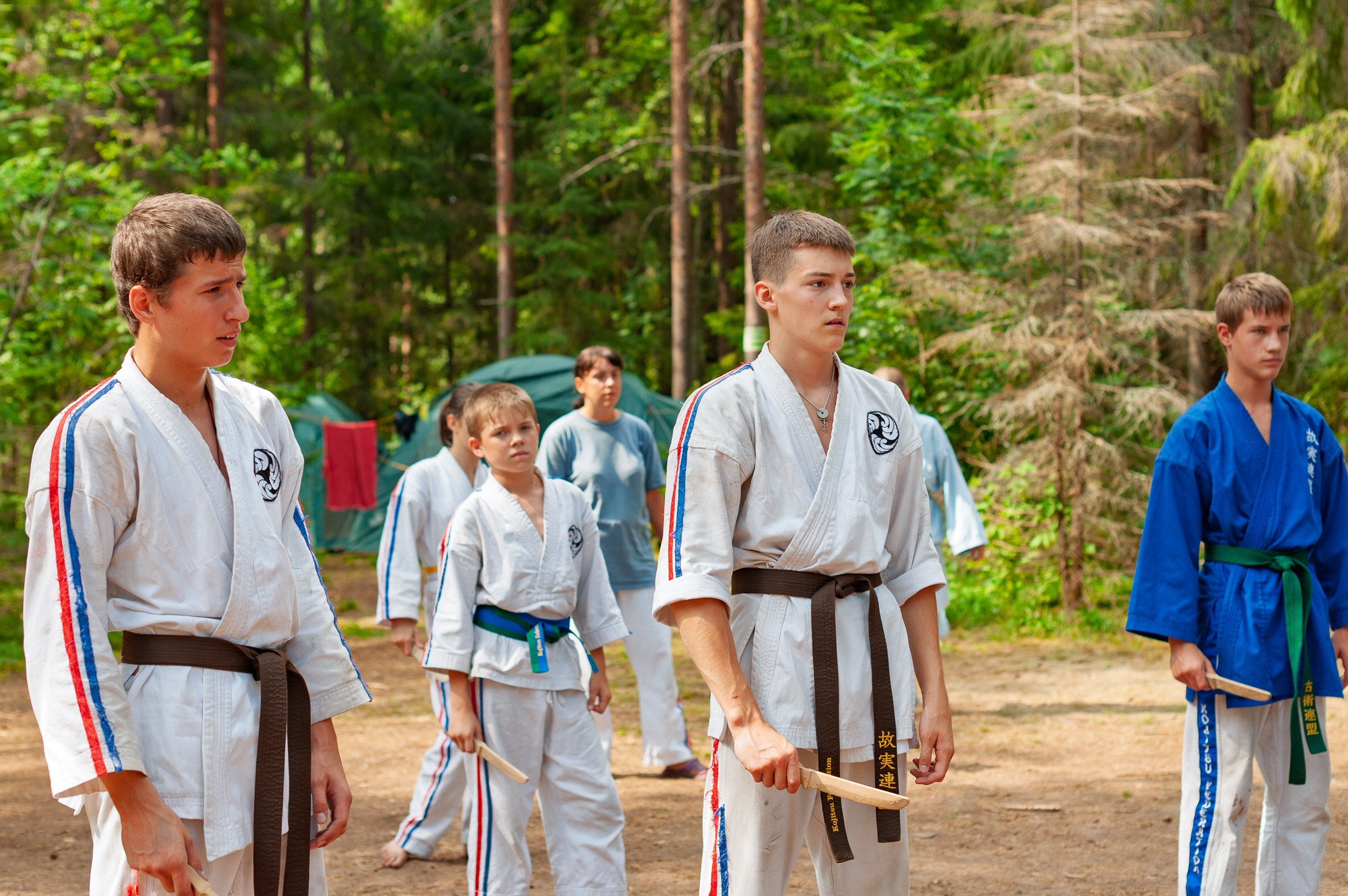 Летние тренировочные боры Школы Боевых Искусств «МОН», Валдай 2011 г. тренировки