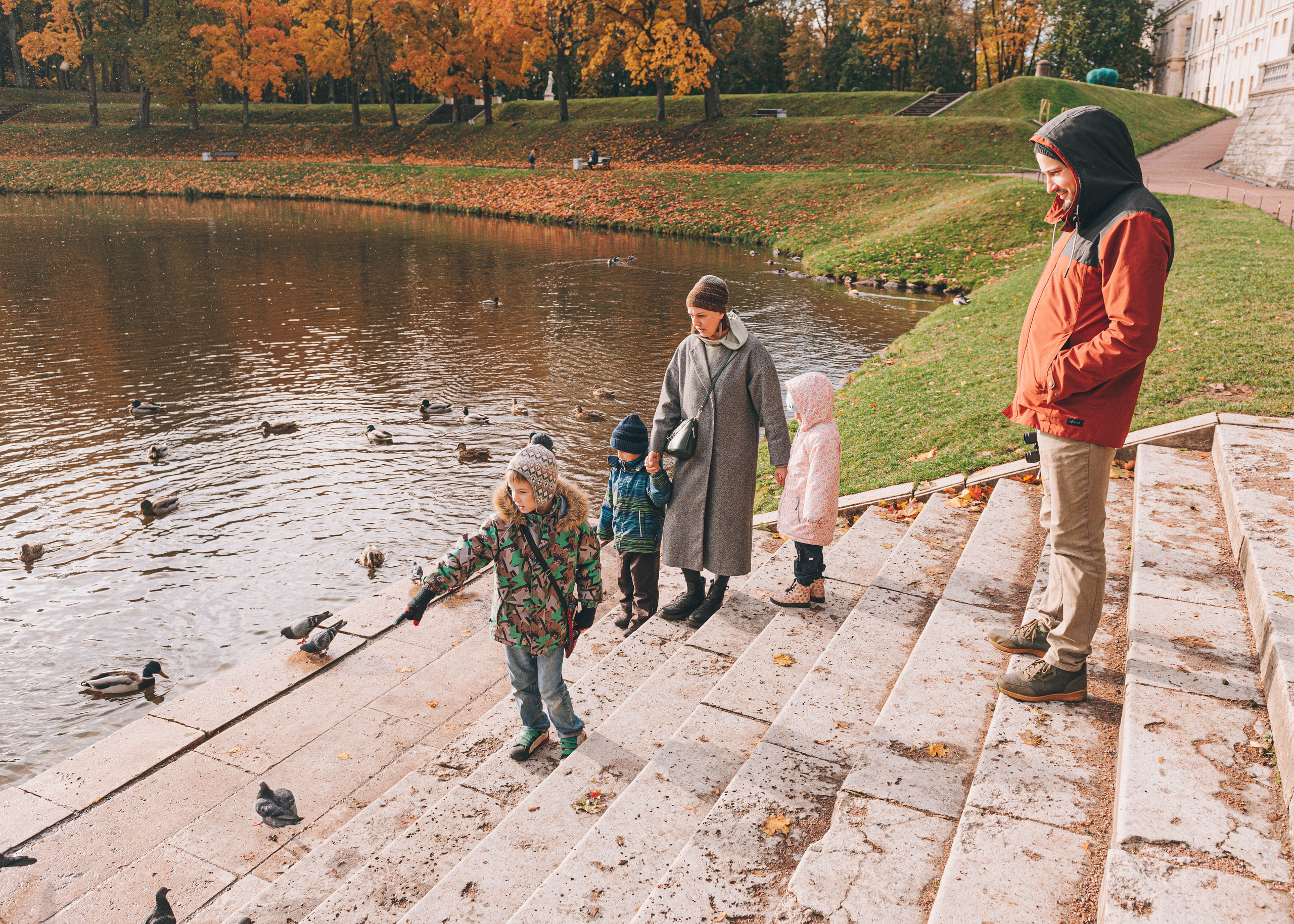 Когда листья желтеют. Семейный фотограф в Санкт-Петербурге Ира Ревчук
