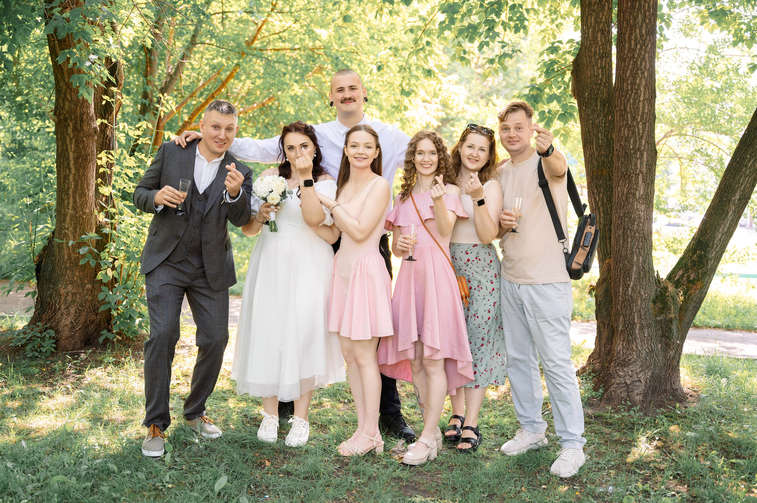 Свадьба Сергея и Елизавета. Семейный, свадебный, школьный фотограф в Железногорске Целуев Андрей