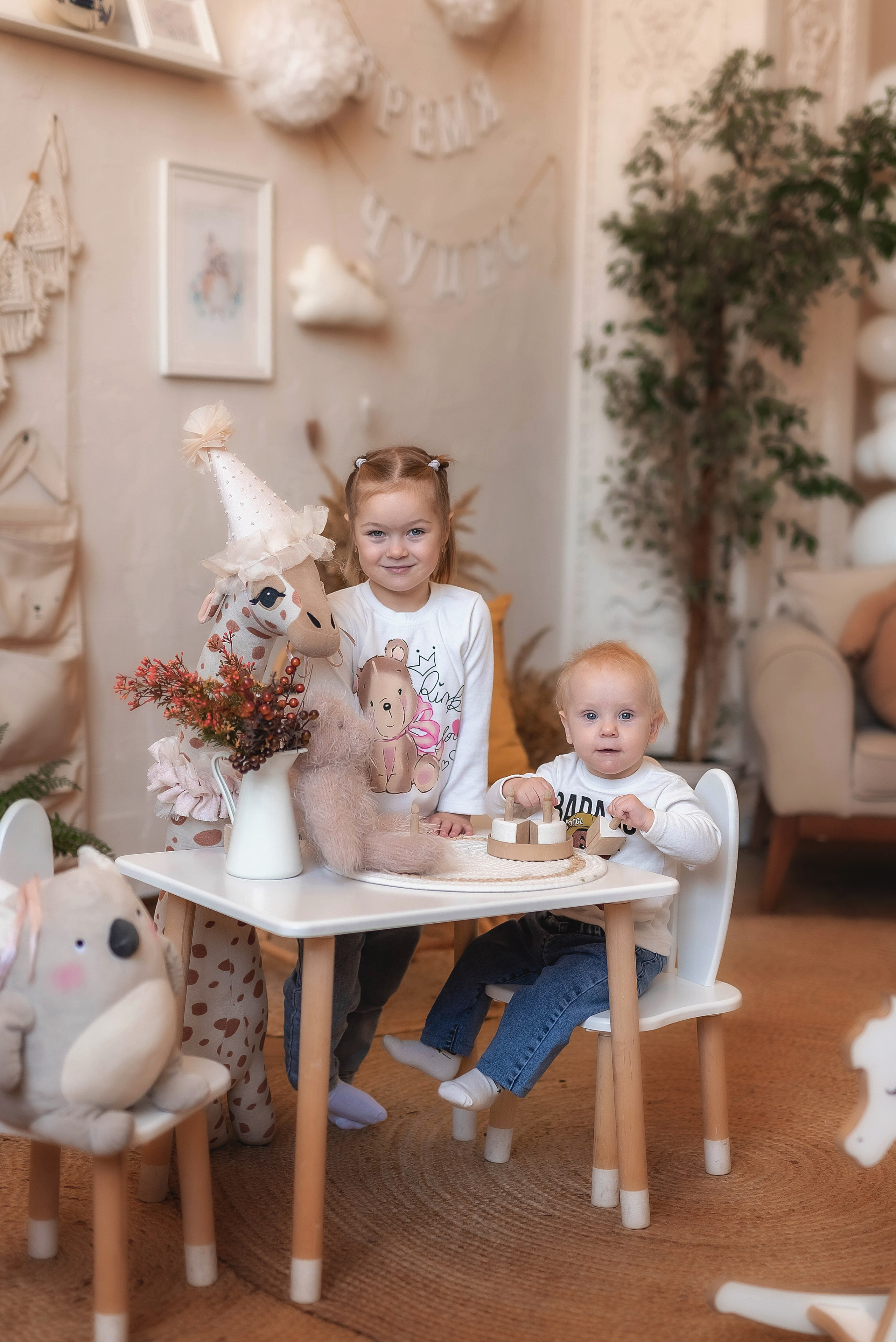 Семейная фотосессия в студии. Семейный, детский фотограф в Воронеже Анна Никитина