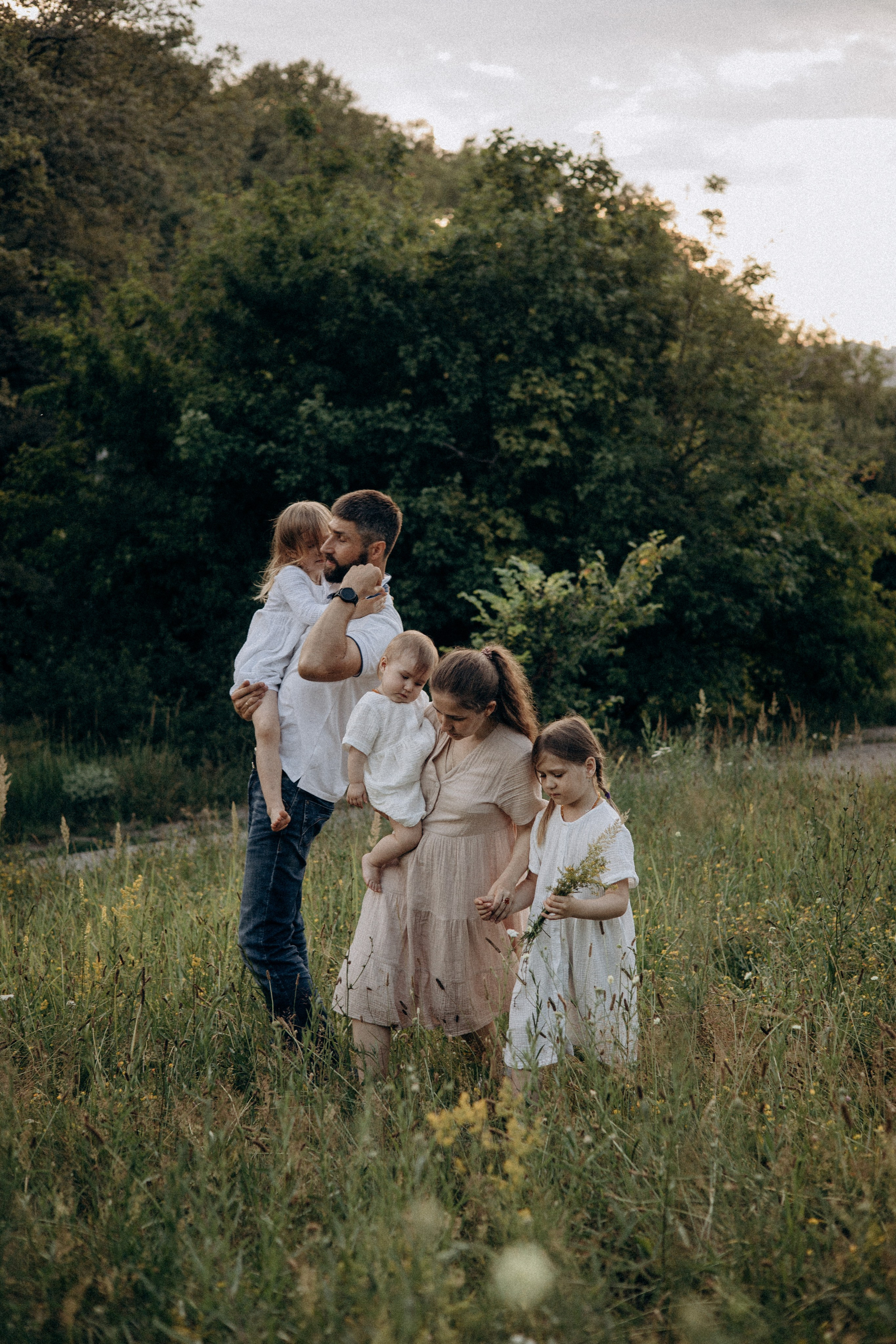 Маша, Антон, Варя, Фея и Вера. Портретный и семейный фотограф в Воронеже Ксения Ремизова