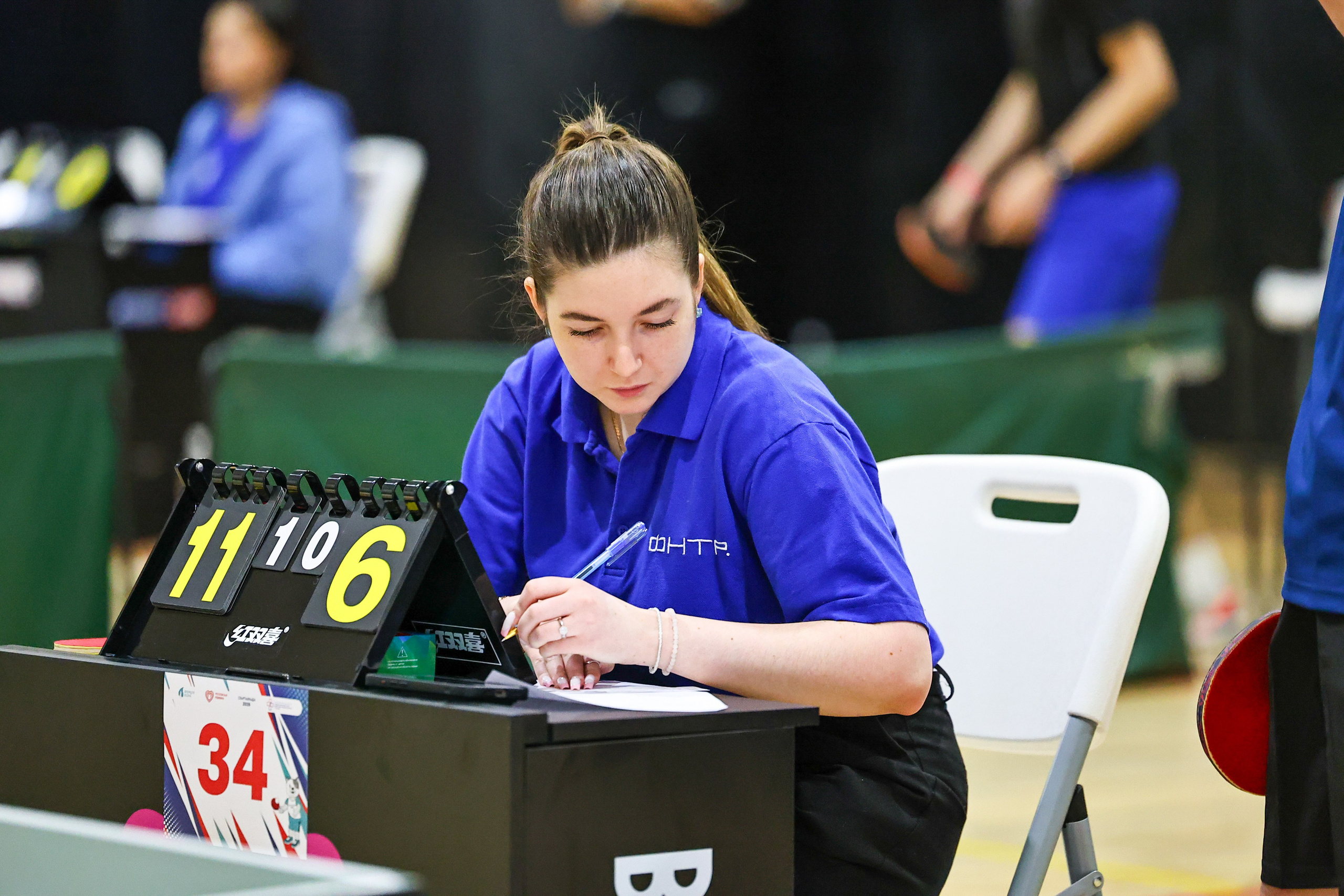 ДЗМ Настольный теннис 2026. Фототерапевт Ева Бунеева