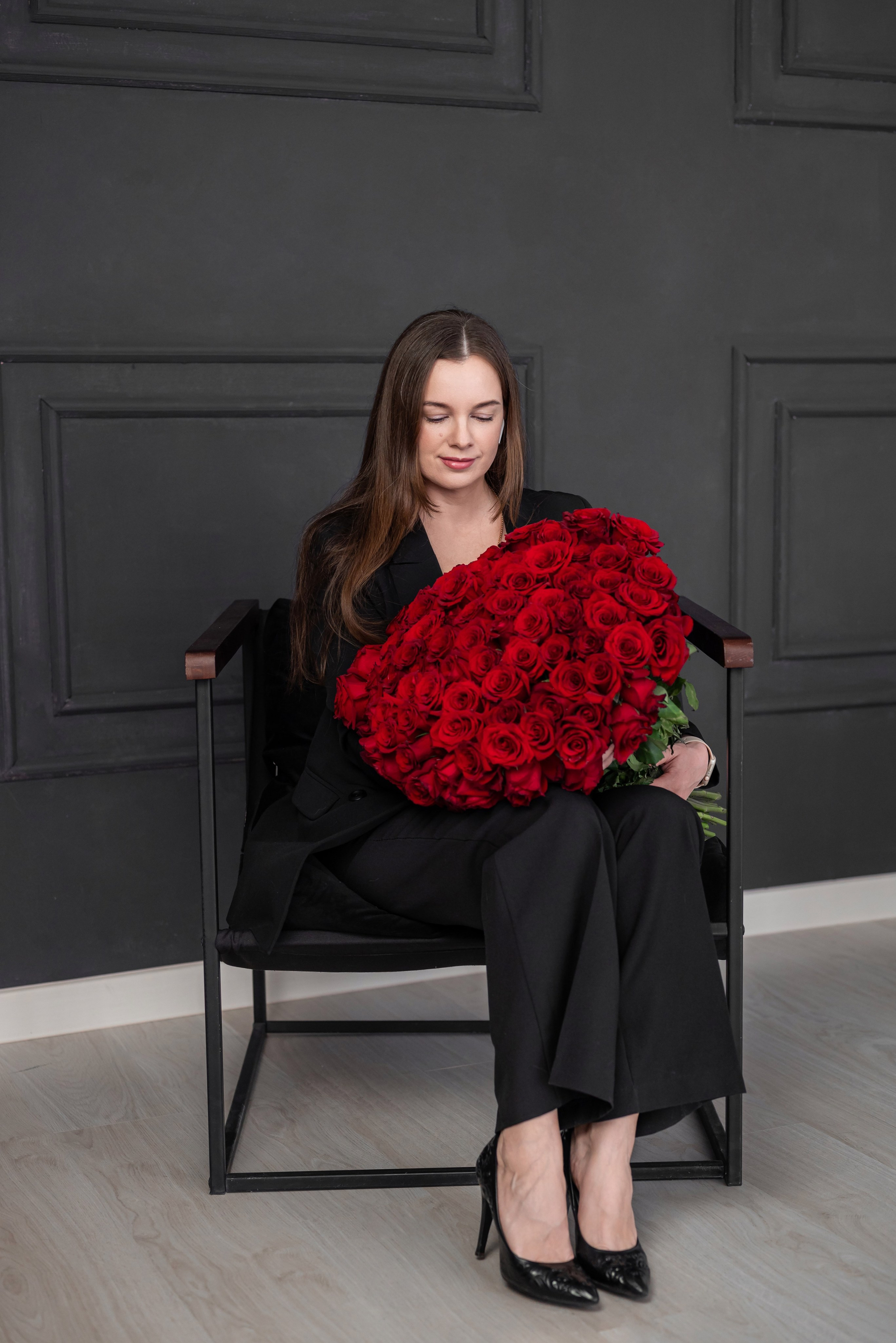 Фотопроект *101 красная роза* 2024 г. Фотограф в городе Салават